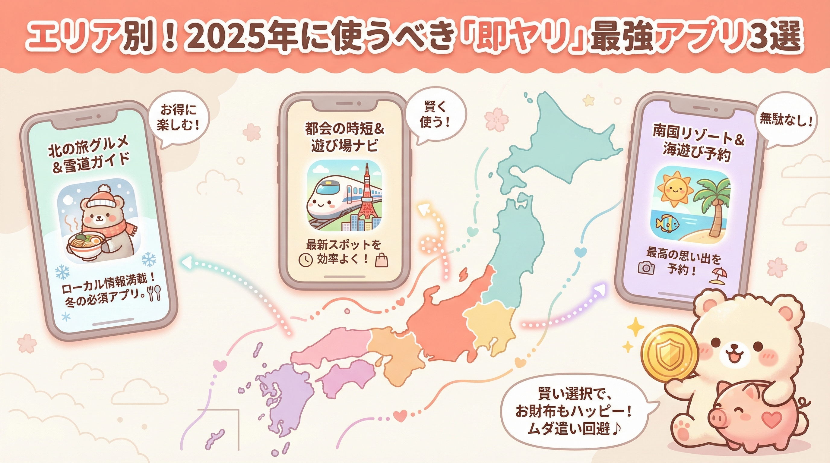 エリア別！2025年に使うべき「即ヤリ」最強アプリ3選