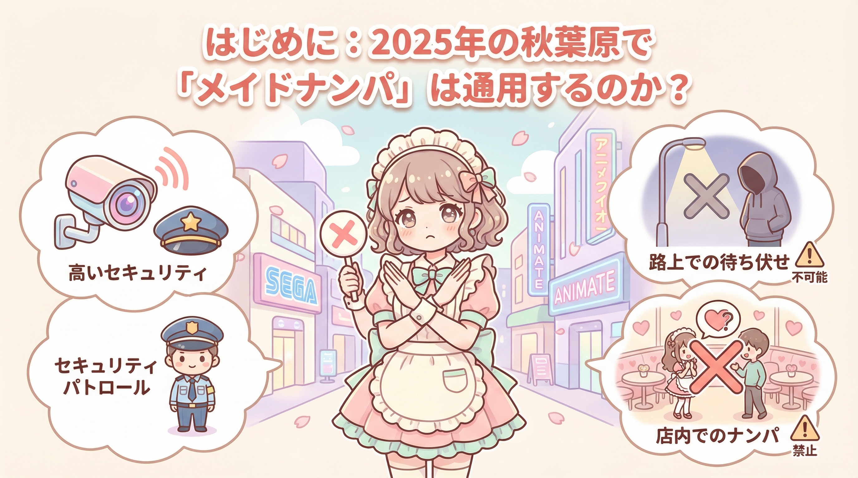 はじめに:2025年の秋葉原で「メイドナンパ」は通用するのか?