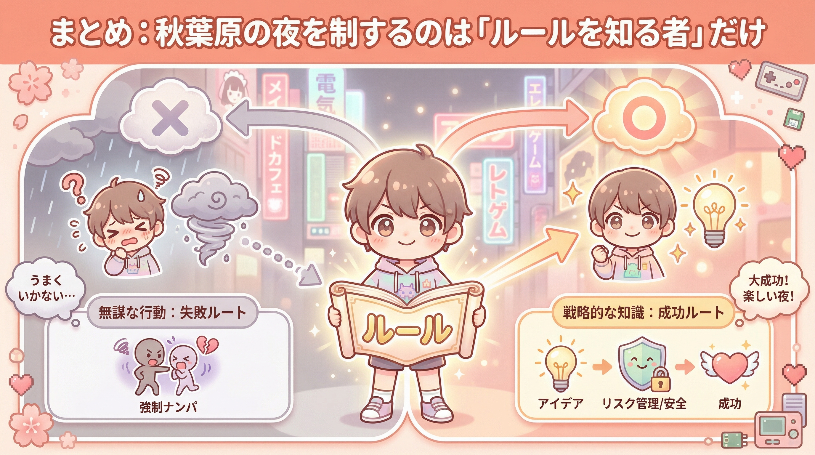 まとめ:秋葉原の夜を制するのは「ルールを知る者」だけ