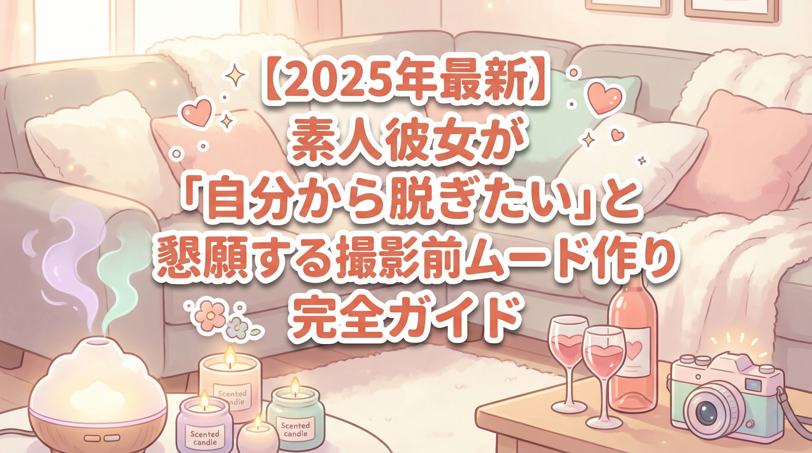 【2025年最新】素人彼女が「自分から脱ぎたい」と懇願する撮影前ムード作り完全ガイド