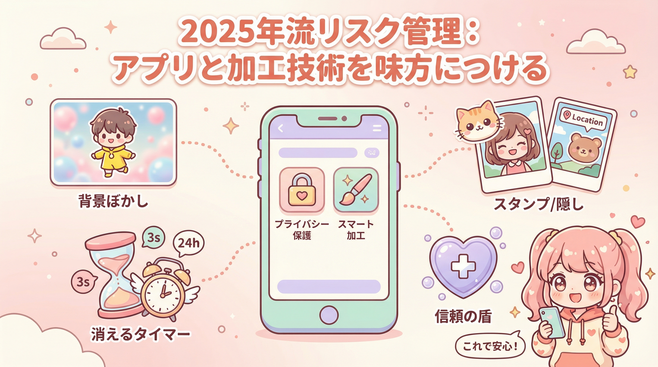 2025年流リスク管理:アプリと加工技術を味方につける