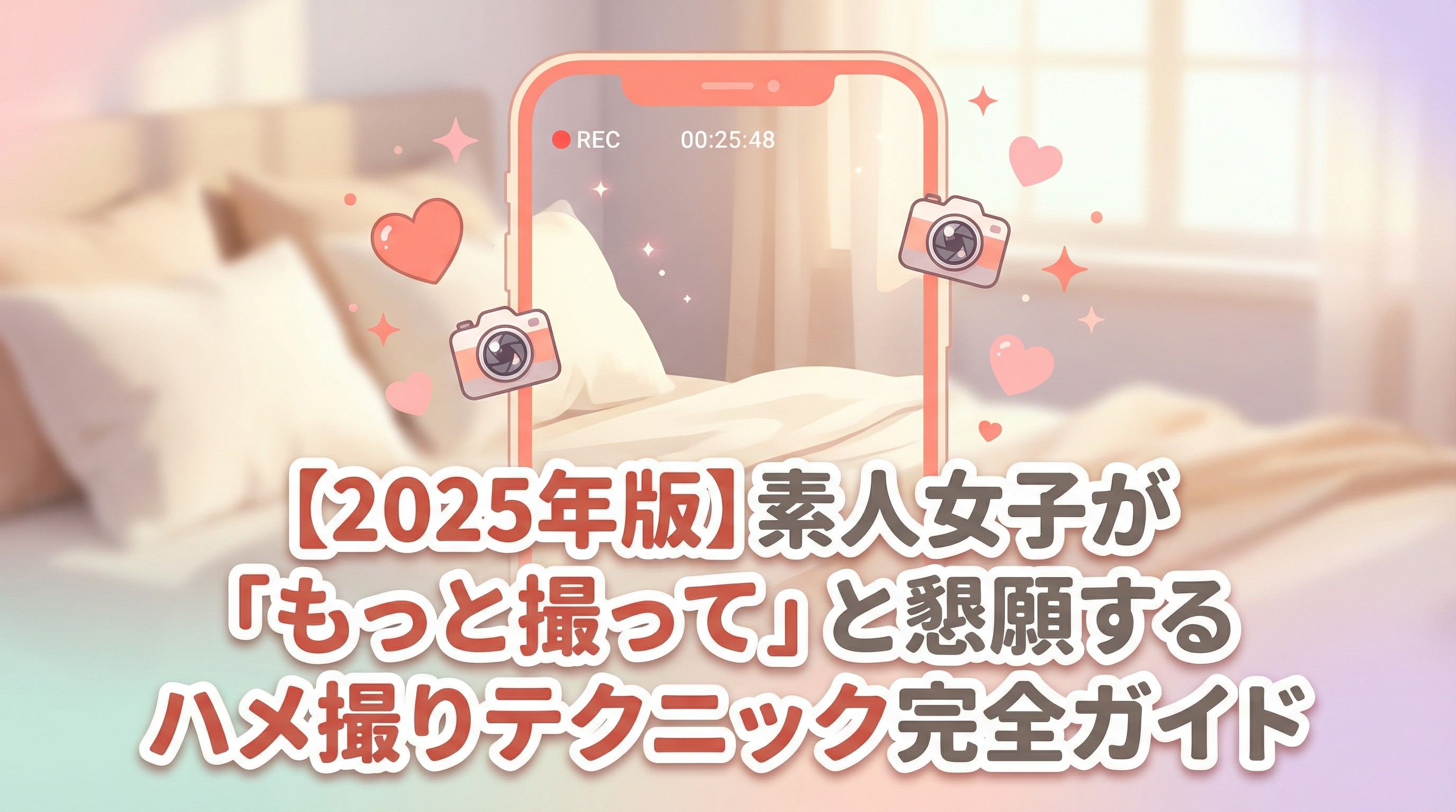 【2025年版】素人女子が「もっと撮って」と懇願するハメ撮りテクニック完全ガイド