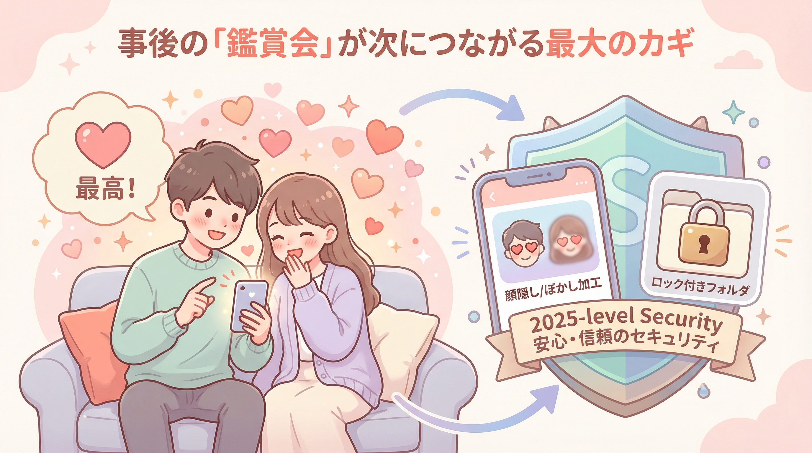 事後の「鑑賞会」が次につながる最大のカギ