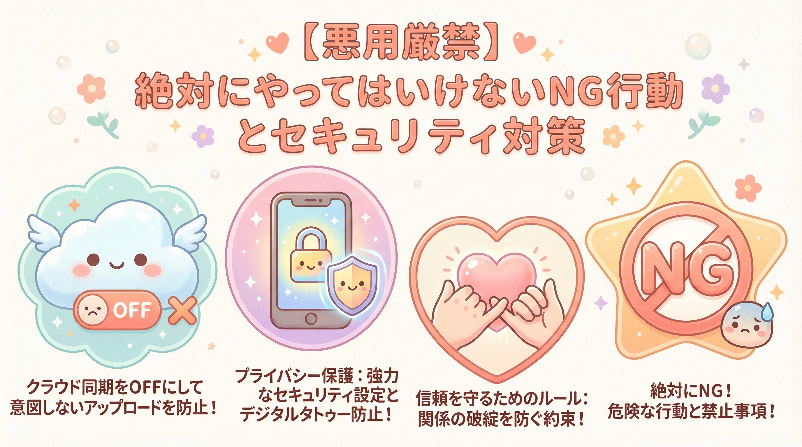 【悪用厳禁】絶対にやってはいけないNG行動とセキュリティ対策