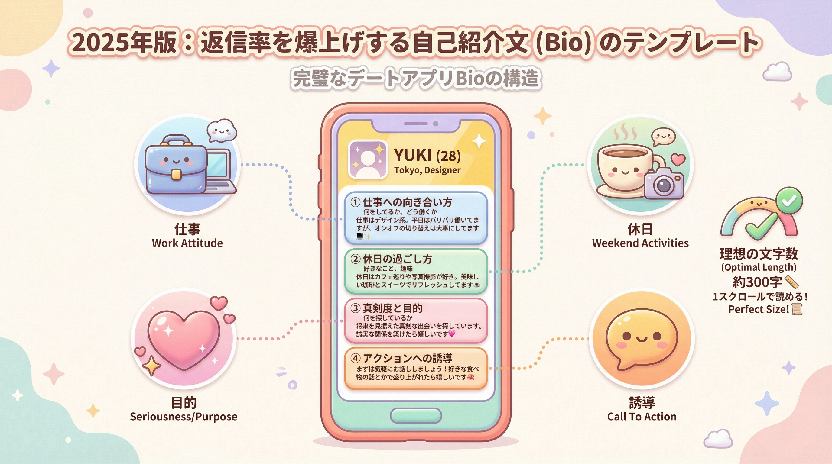 2025年版：返信率を爆上げする自己紹介文（Bio）のテンプレート