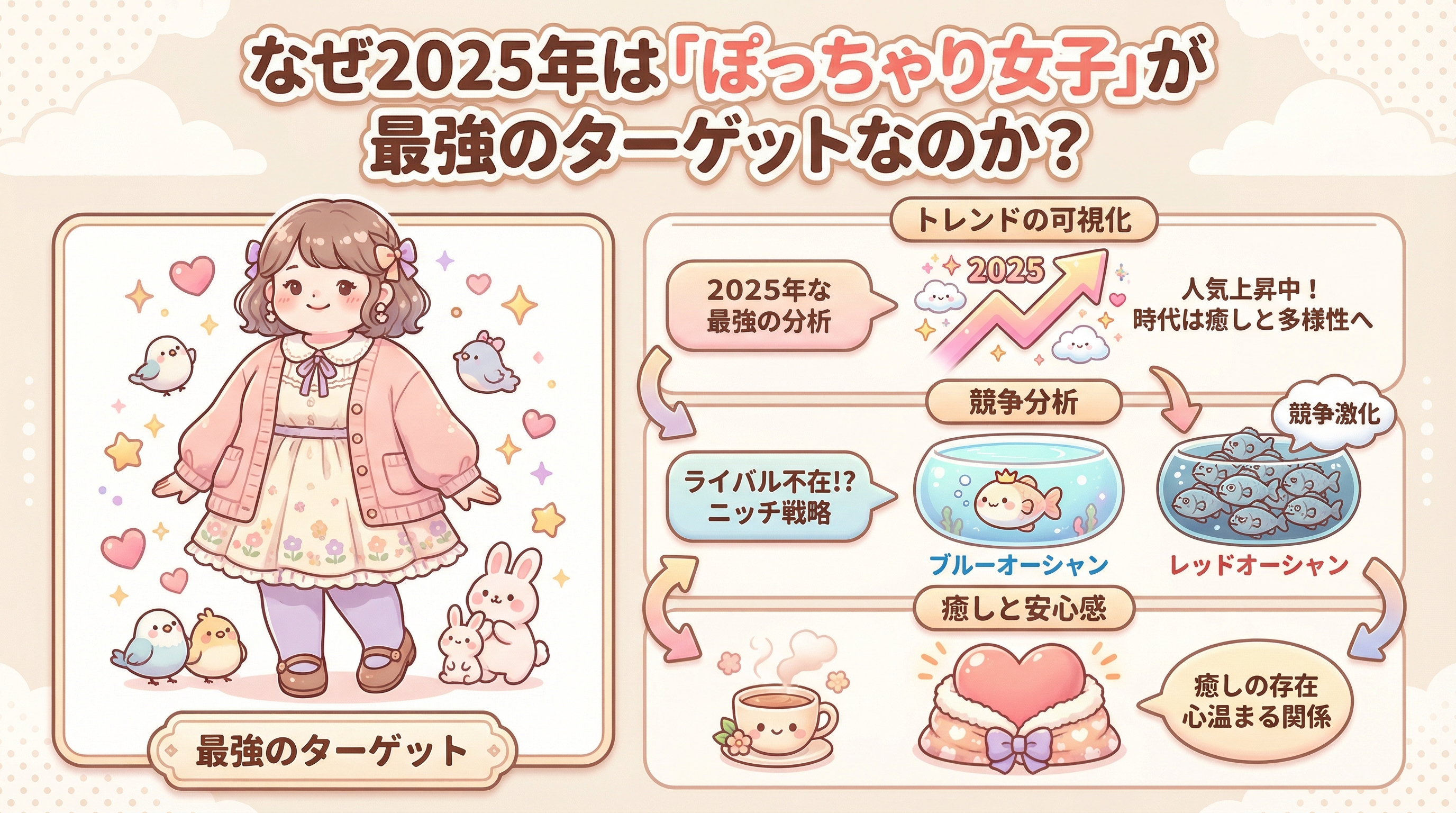 なぜ2025年は「ぽっちゃり女子」が最強のターゲットなのか?