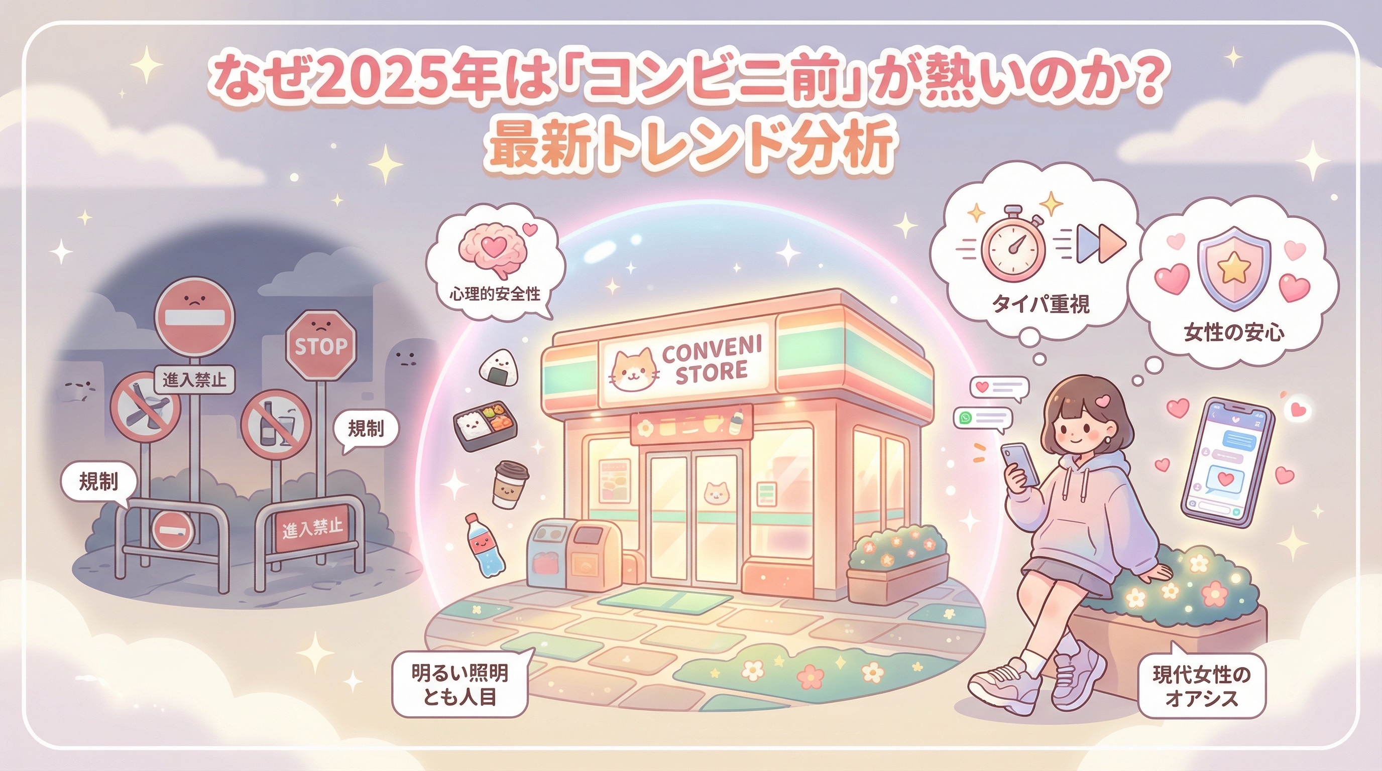 なぜ2025年は「コンビニ前」が熱いのか？最新トレンド分析