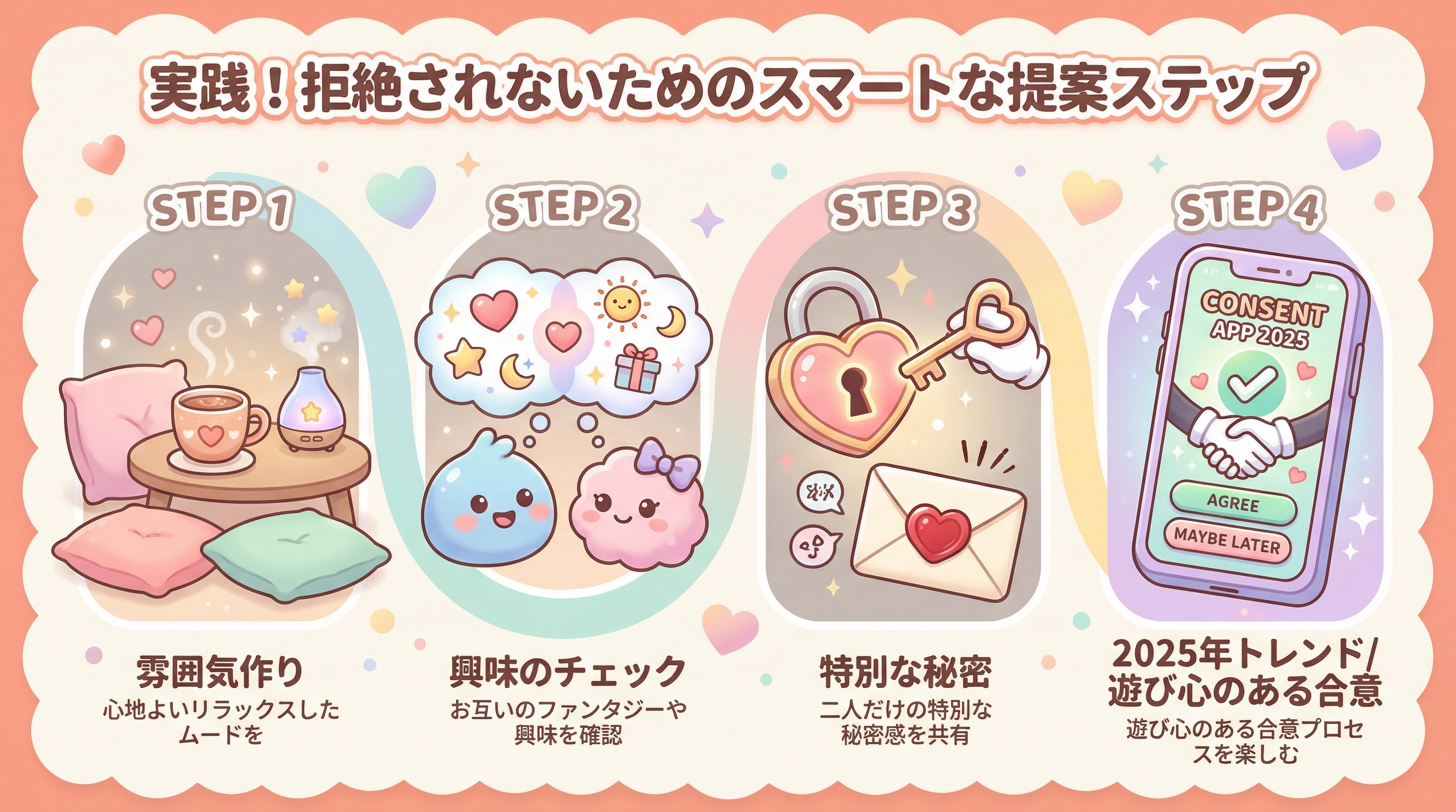 実践!拒絶されないためのスマートな提案ステップ