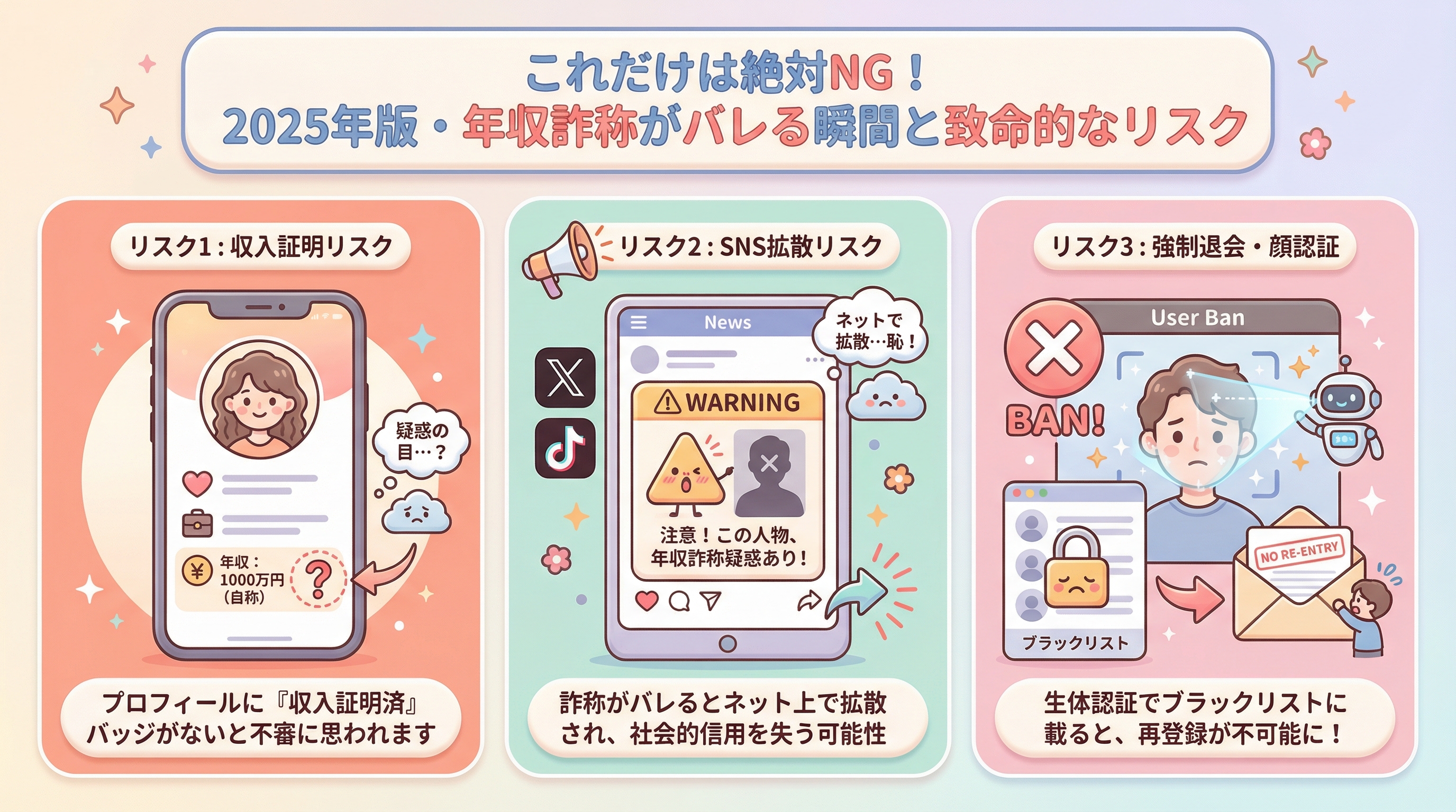 これだけは絶対NG!2025年版・年収詐称がバレる瞬間と致命的なリスク