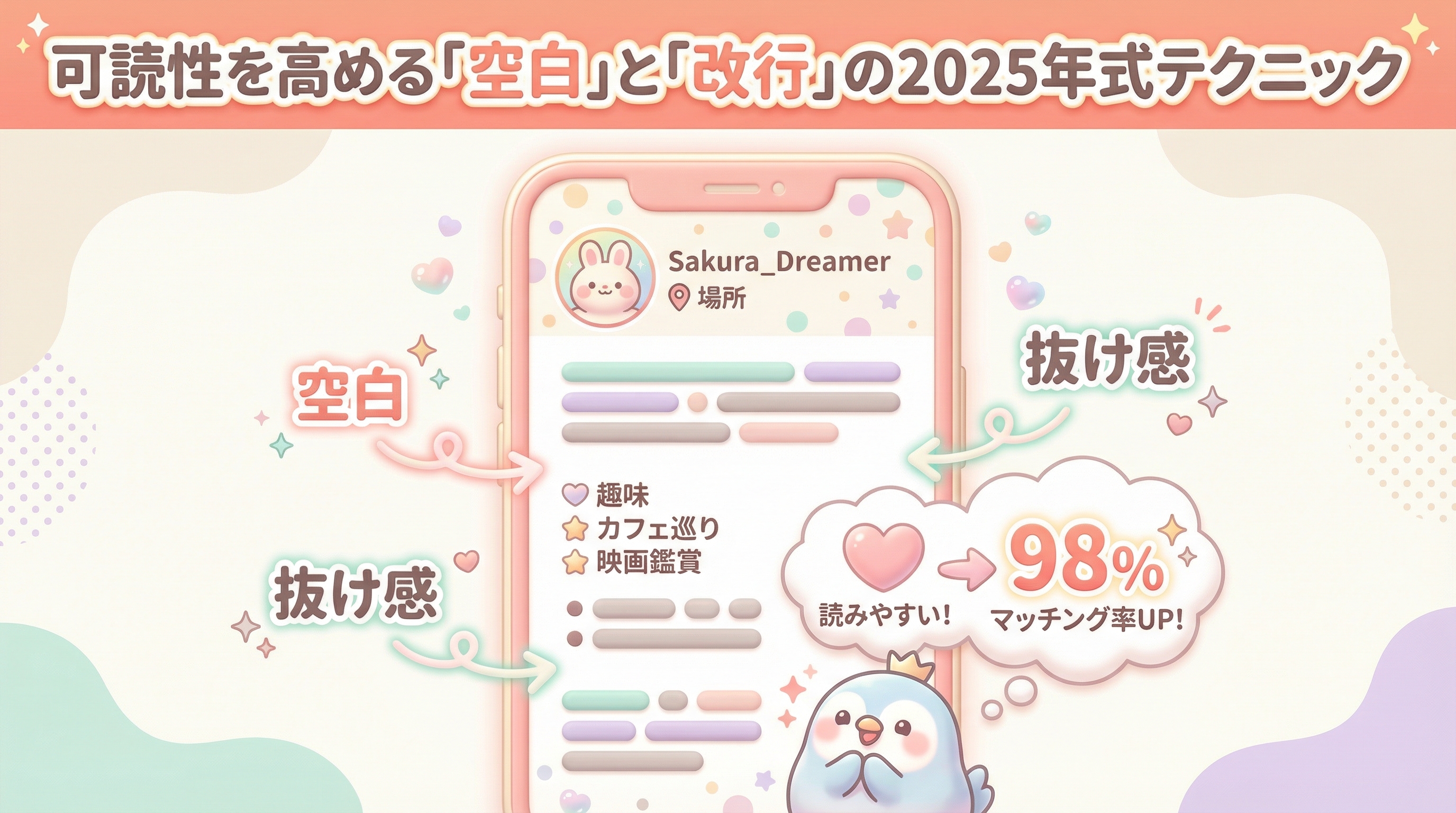 可読性を高める「空白」と「改行」の2025年式テクニック