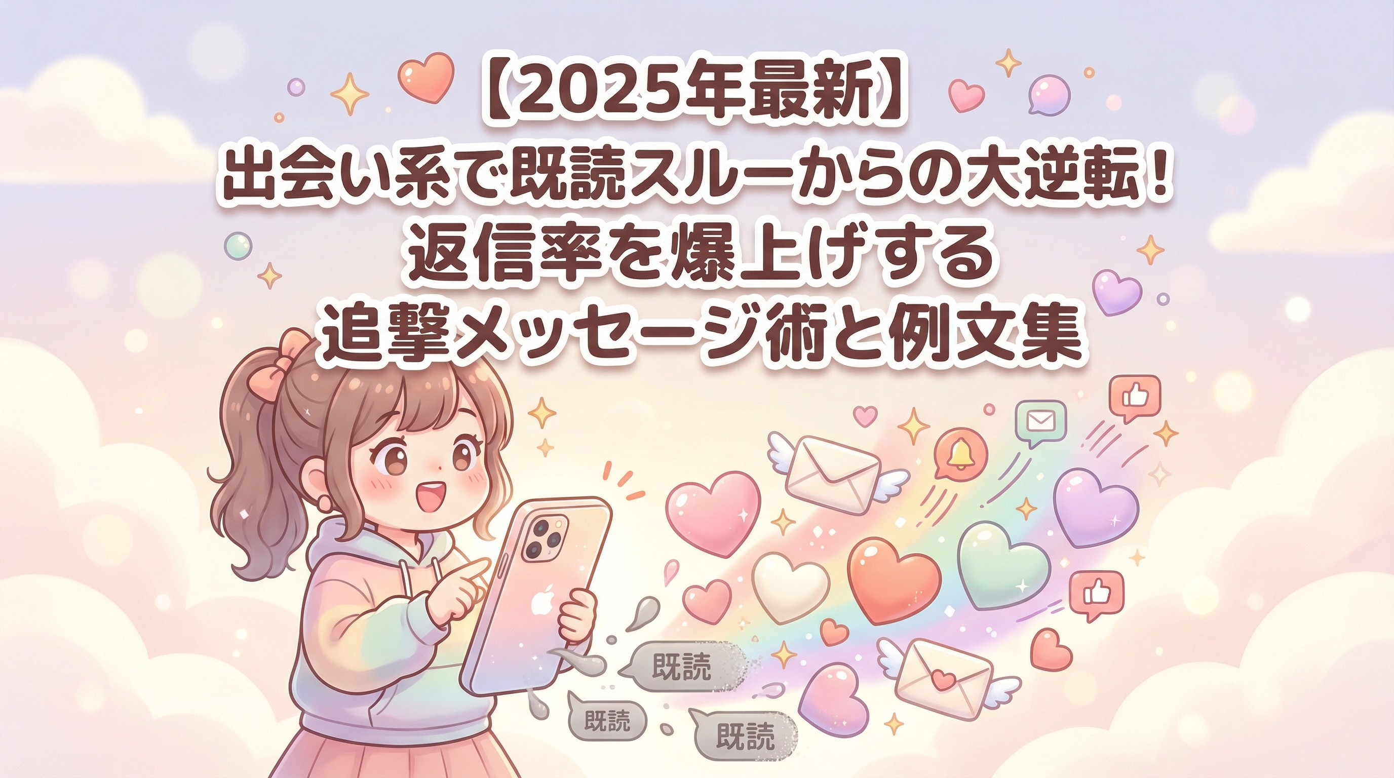 【2025年最新】出会い系で既読スルーからの大逆転！返信率を爆上げする追撃メッセージ術と例文集