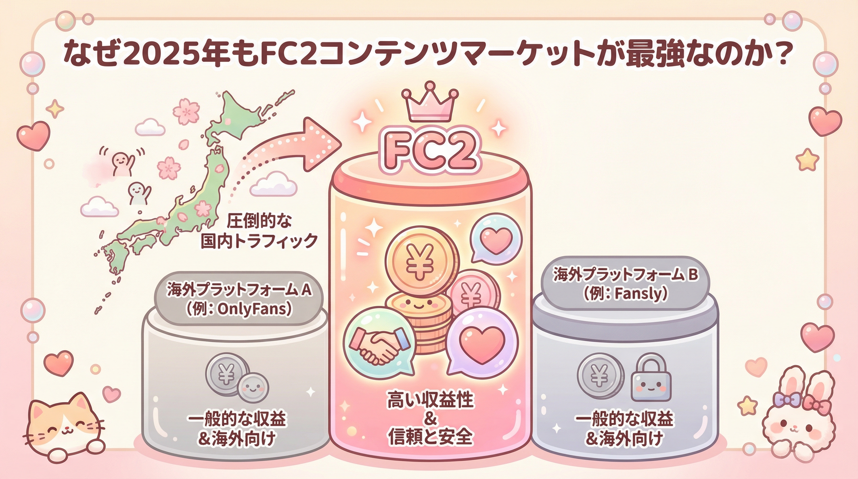 なぜ2025年もFC2コンテンツマーケットが最強なのか?