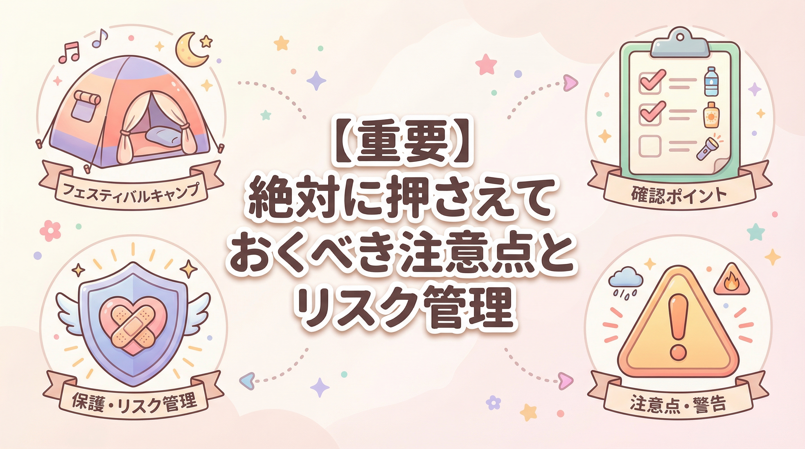 【重要】絶対に押さえておくべき注意点とリスク管理