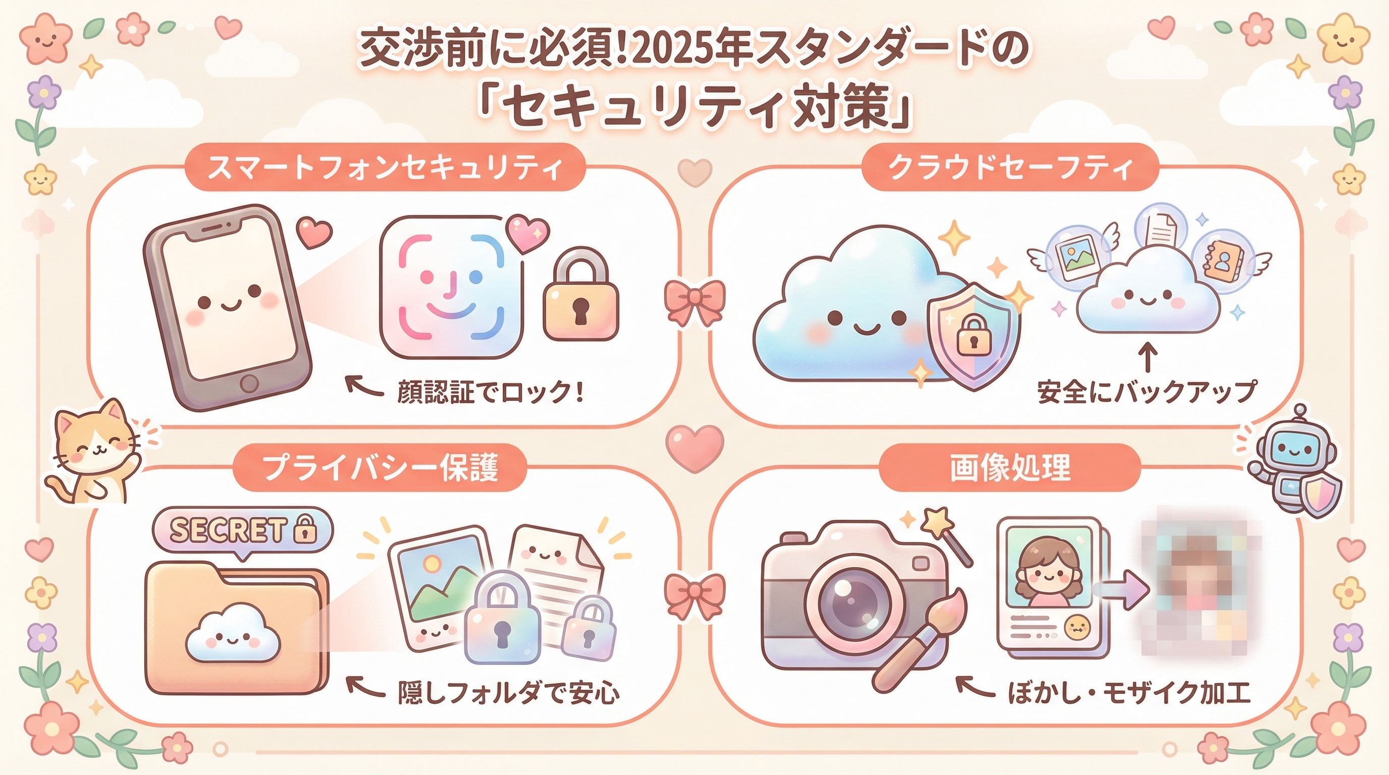 交渉前に必須!2025年スタンダードの「セキュリティ対策」