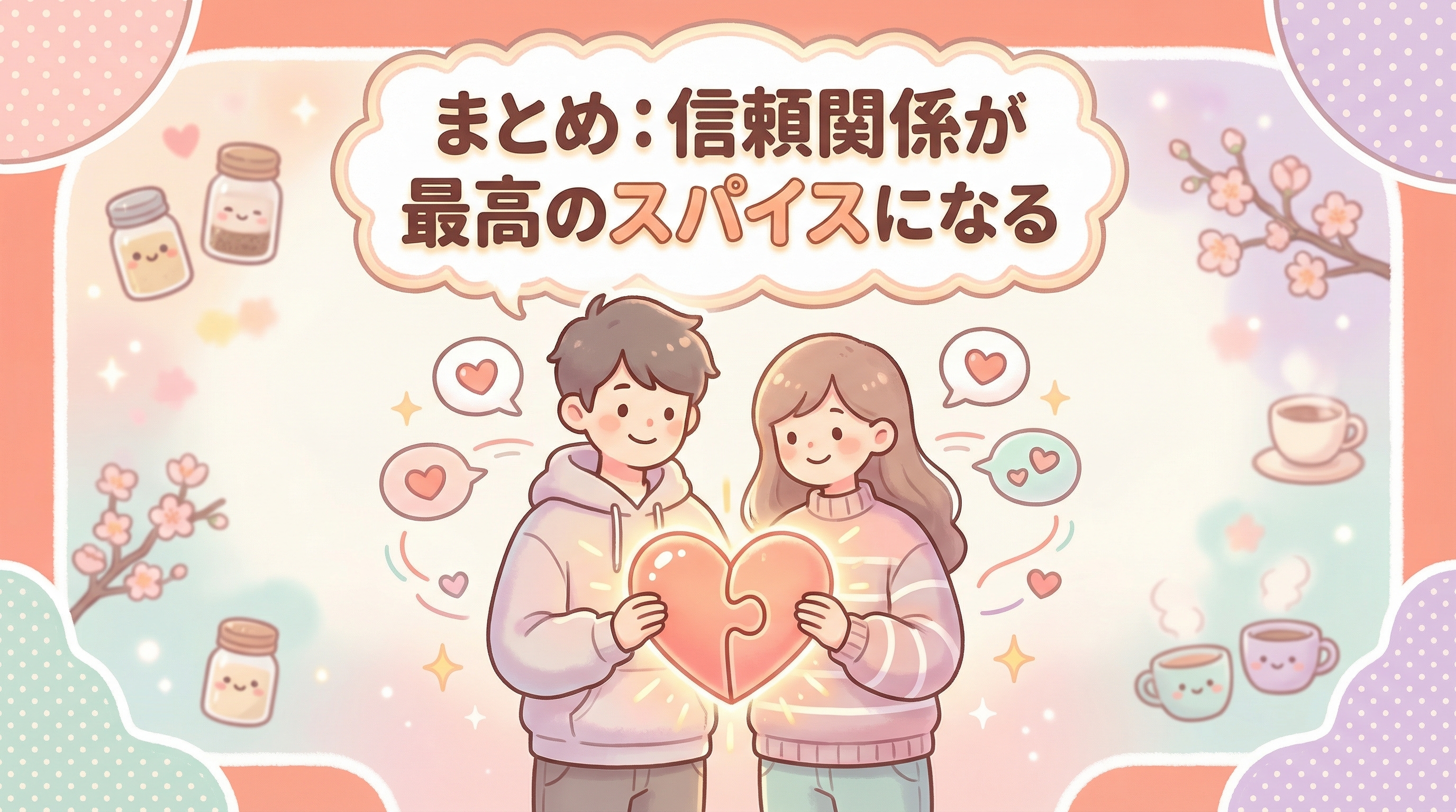 まとめ:信頼関係が最高のスパイスになる