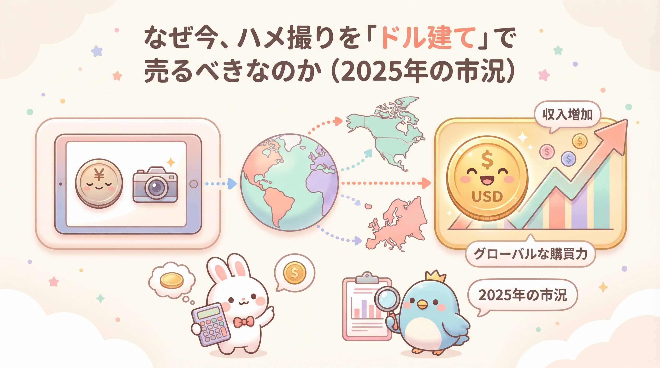 なぜ今、ハメ撮りを「ドル建て」で売るべきなのか(2025年の市況)