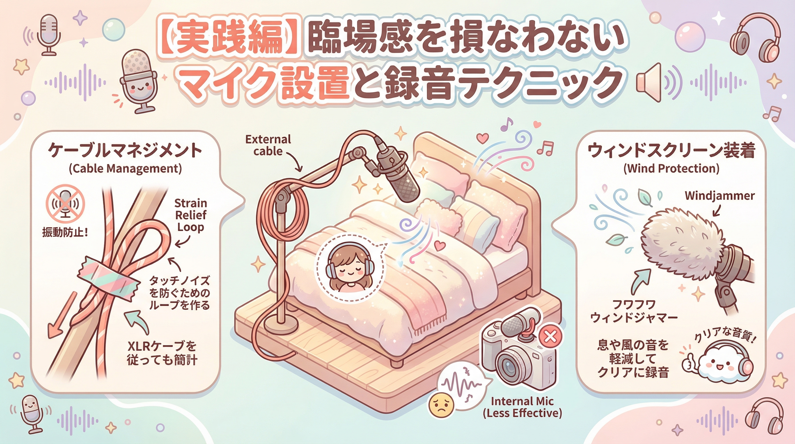 【実践編】臨場感を損なわないマイク設置と録音テクニック