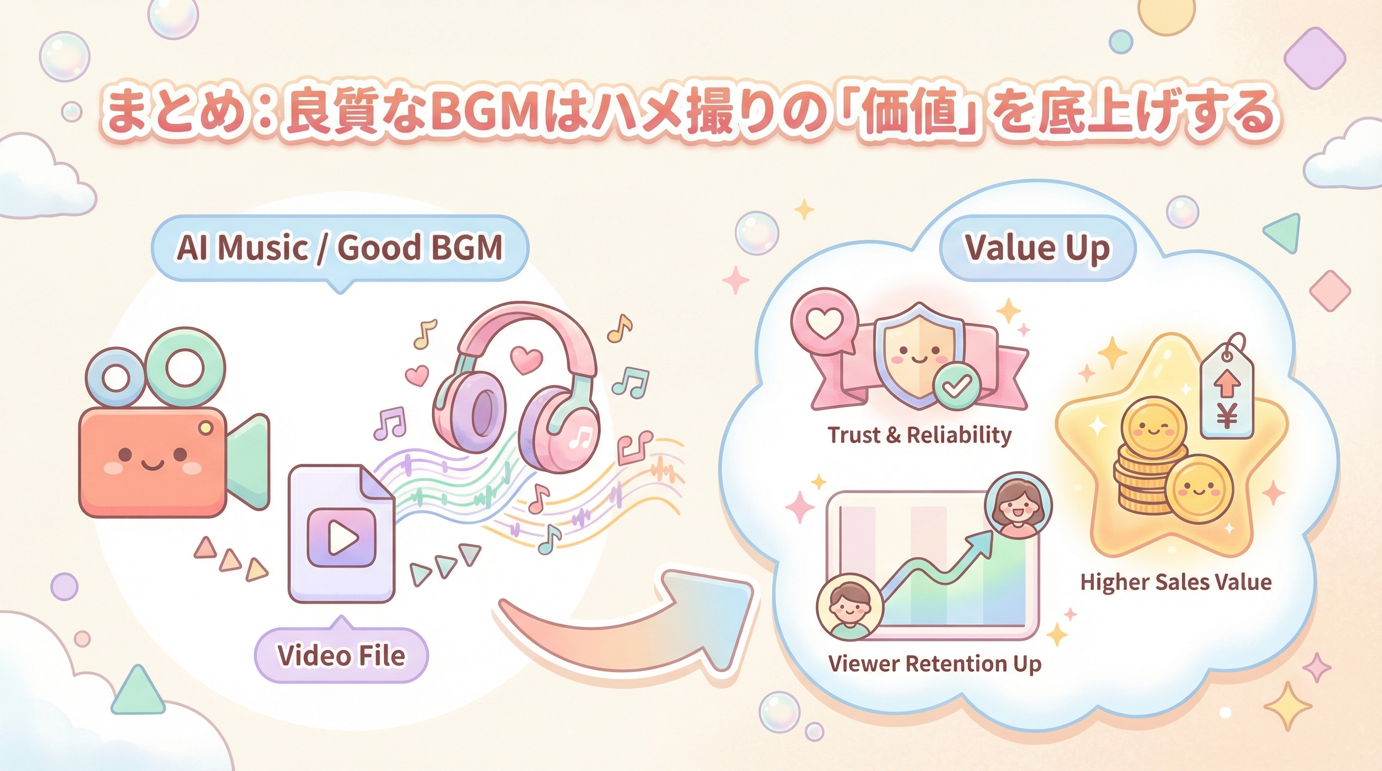 まとめ:良質なBGMはハメ撮りの「価値」を底上げする