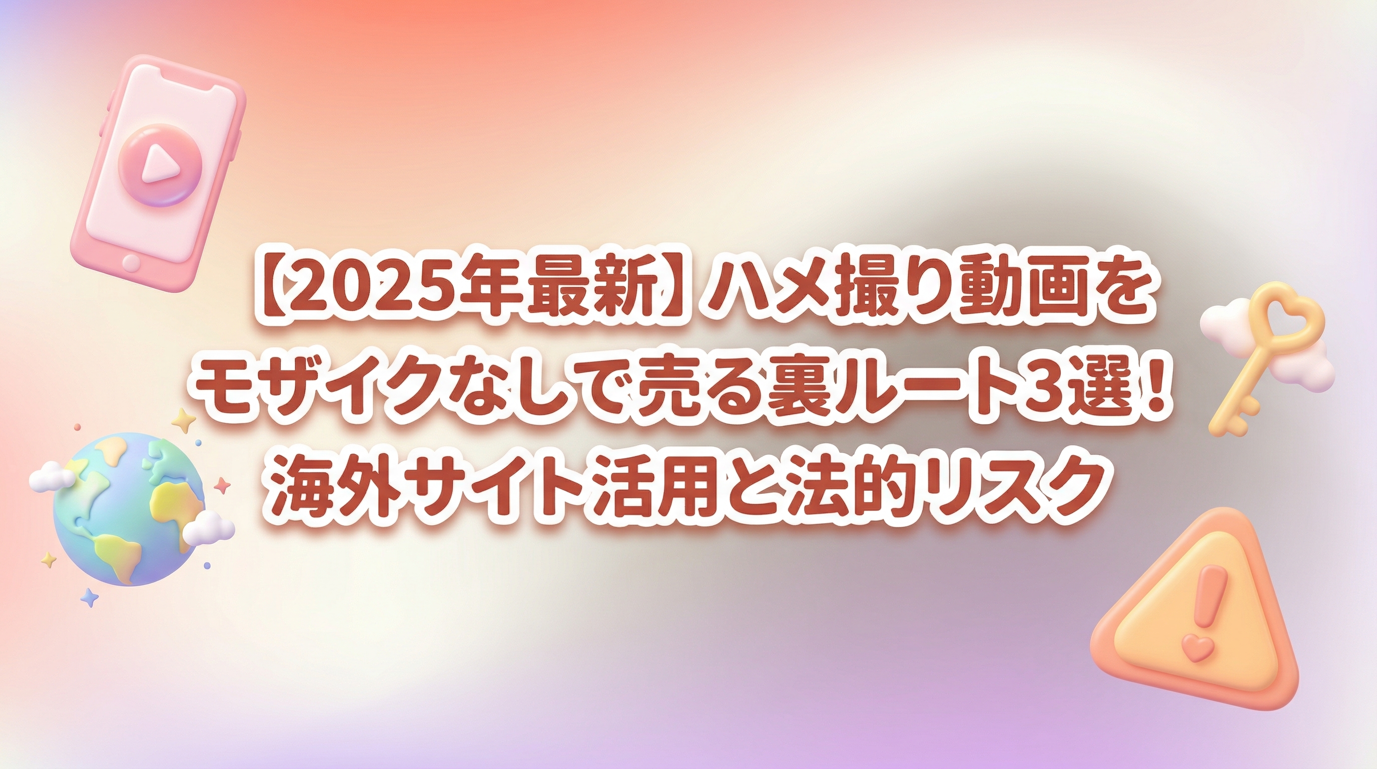 【2025年最新】ハメ撮り動画をモザイクなしで売る裏ルート3選！海外サイト活用と法的リスク
