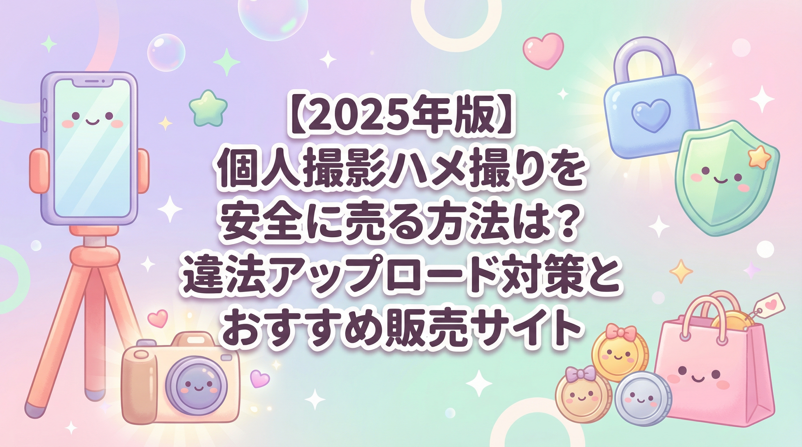 【2025年版】個人撮影ハメ撮りを安全に売る方法は？違法アップロード対策とおすすめ販売サイト