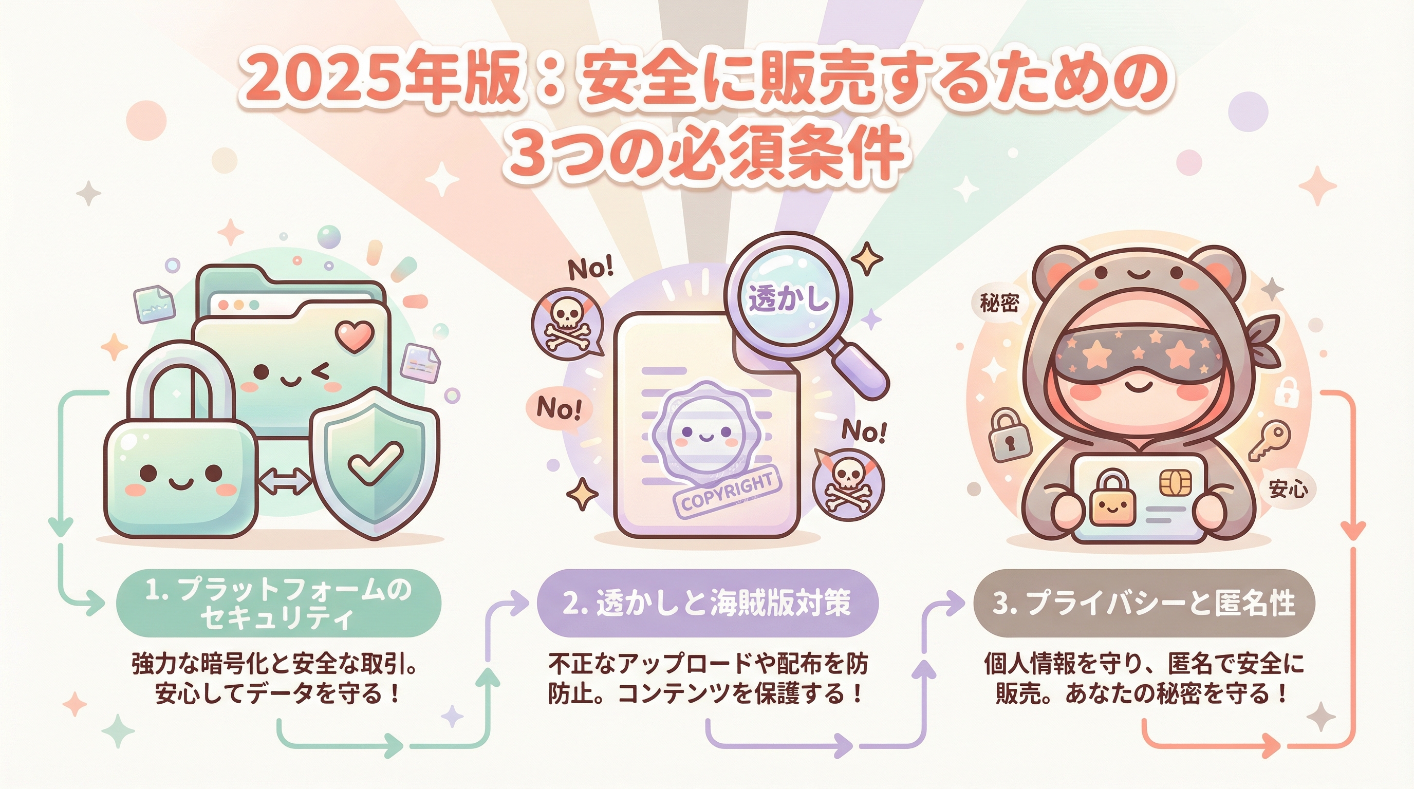 2025年版:安全に販売するための3つの必須条件