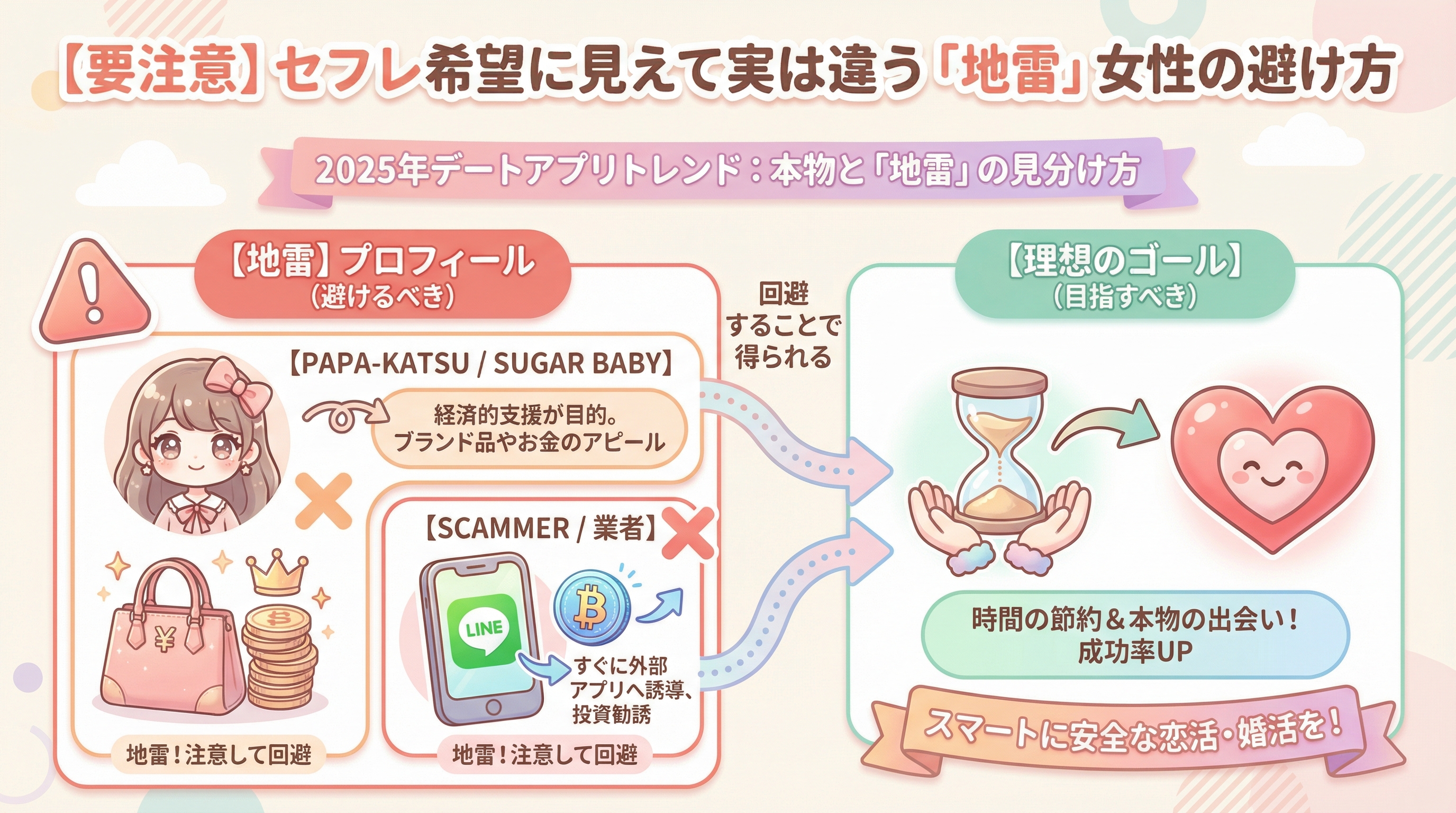 【要注意】セフレ希望に見えて実は違う「地雷」女性の避け方