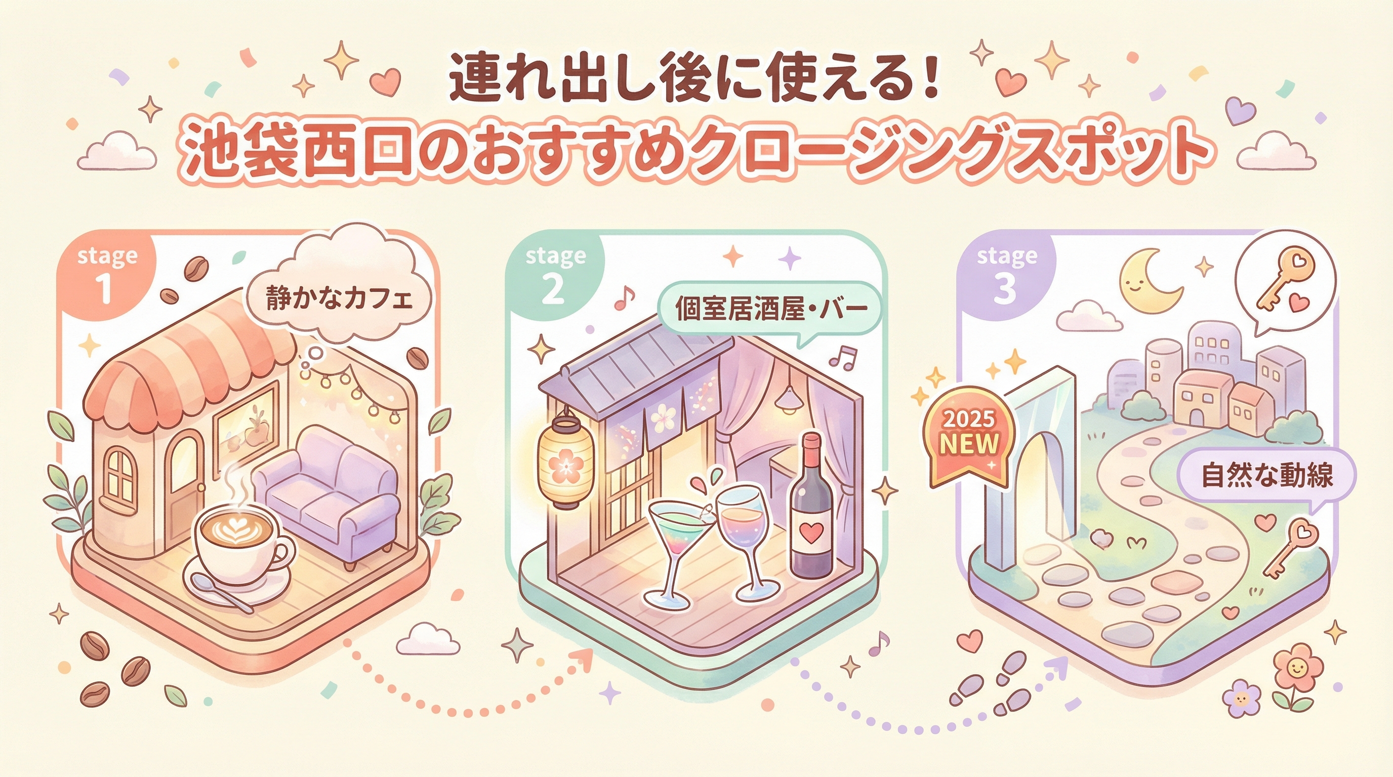 連れ出し後に使える！池袋西口のおすすめクロージングスポット