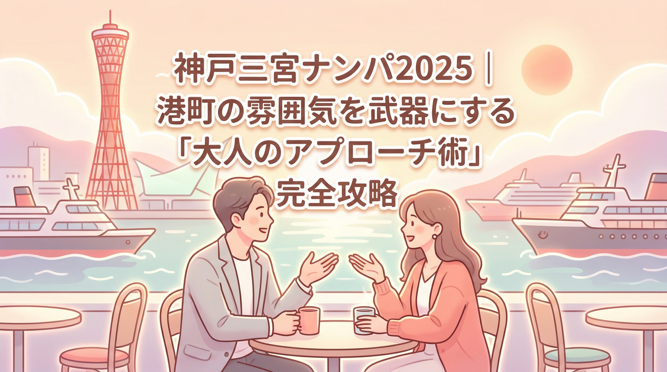 神戸三宮ナンパ2025｜港町の雰囲気を武器にする「大人のアプローチ術」完全攻略
