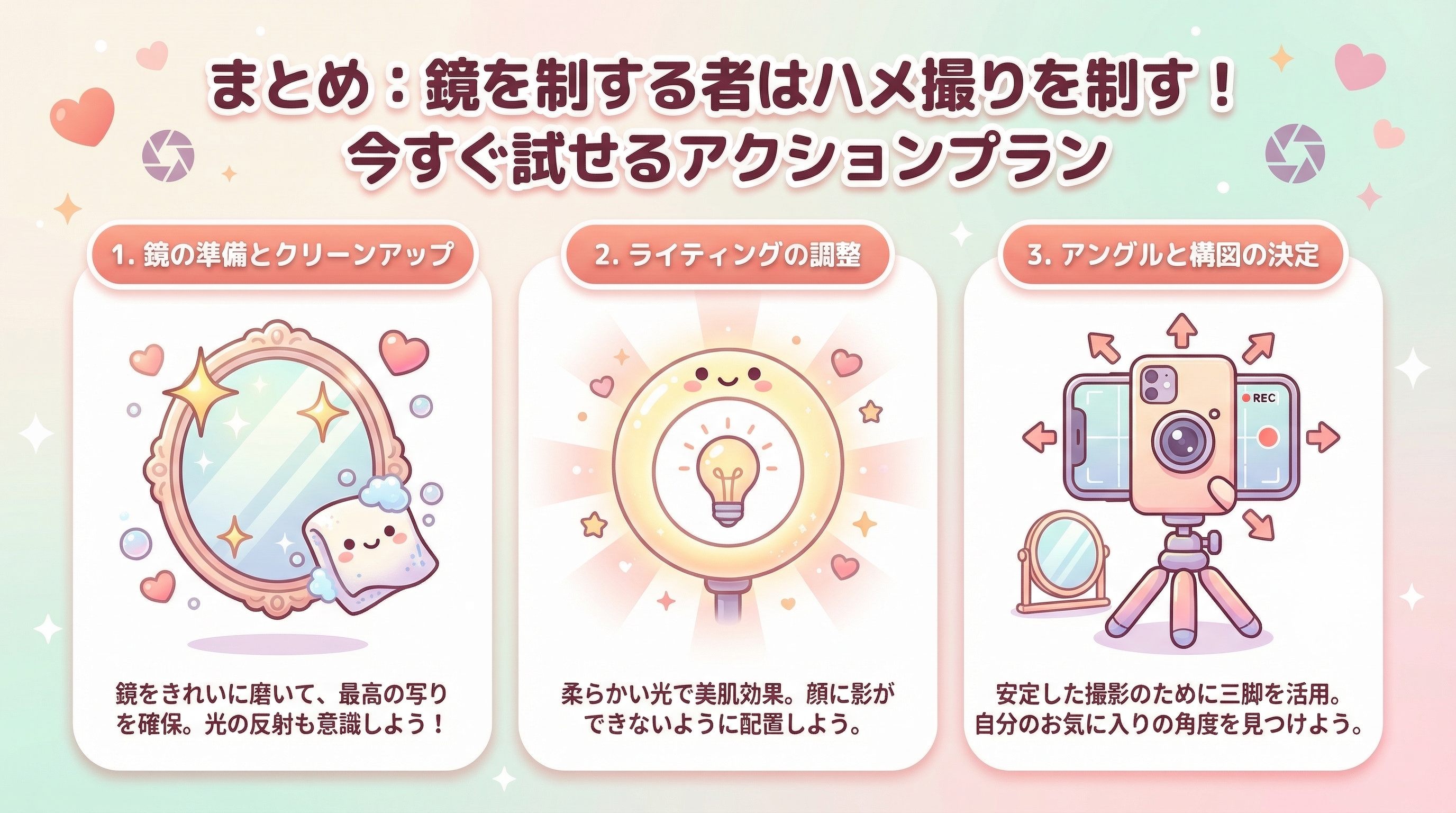 まとめ：鏡を制する者はハメ撮りを制す！今すぐ試せるアクションプラン