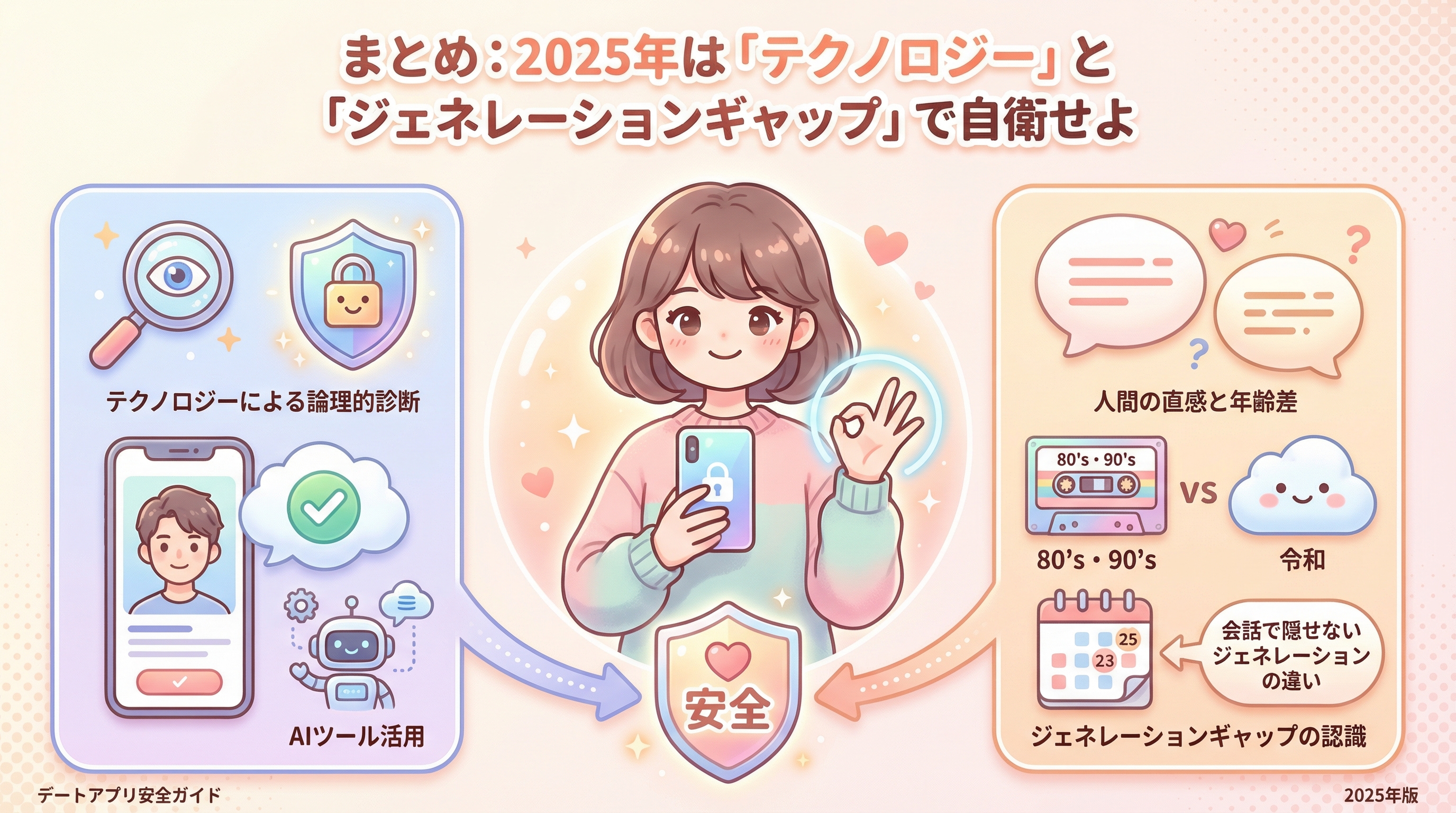まとめ：2025年は「テクノロジー」と「ジェネレーションギャップ」で自衛せよ