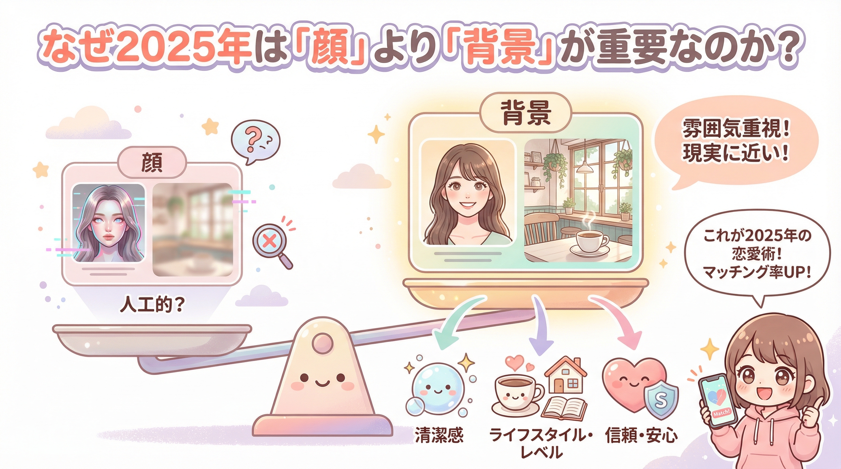 なぜ2025年は「顔」より「背景」が重要なのか？