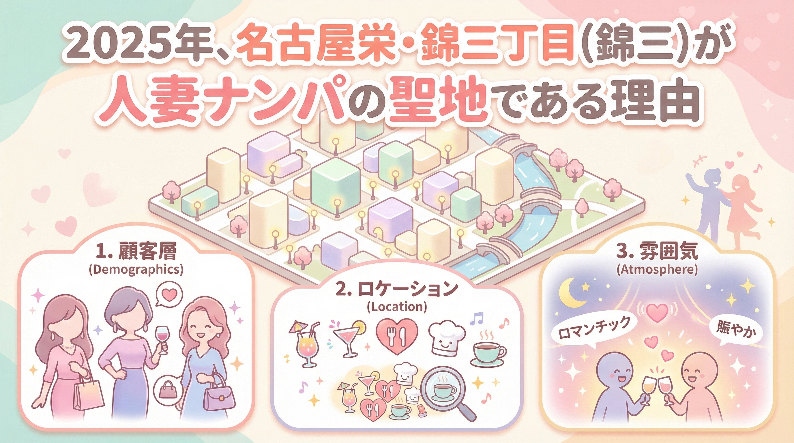 2025年、名古屋栄・錦三丁目（錦三）が人妻ナンパの聖地である理由