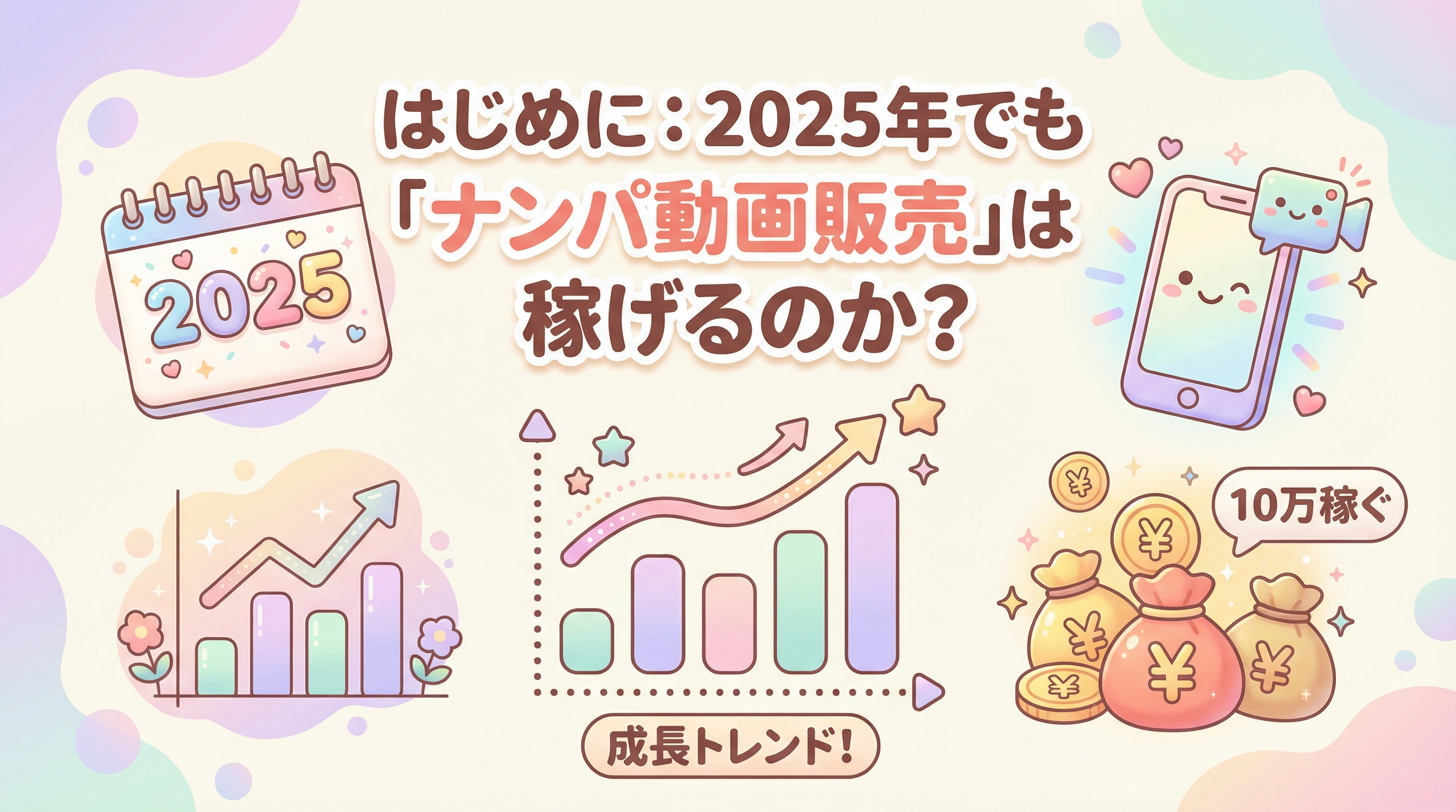 はじめに:2025年でも「ナンパ動画販売」は稼げるのか?