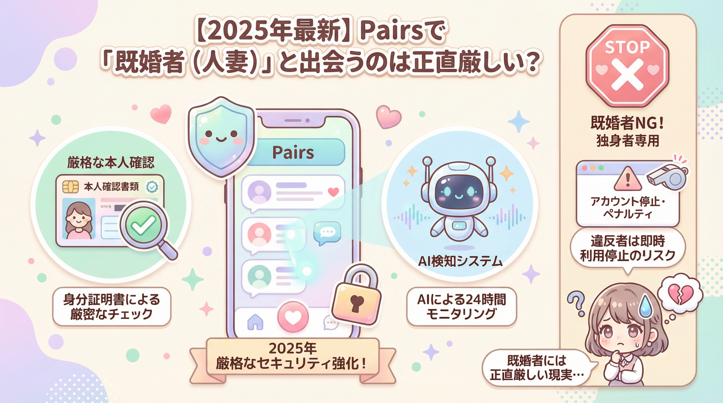 【2025年最新】Pairsで「既婚者(人妻)」と出会うのは正直厳しい?