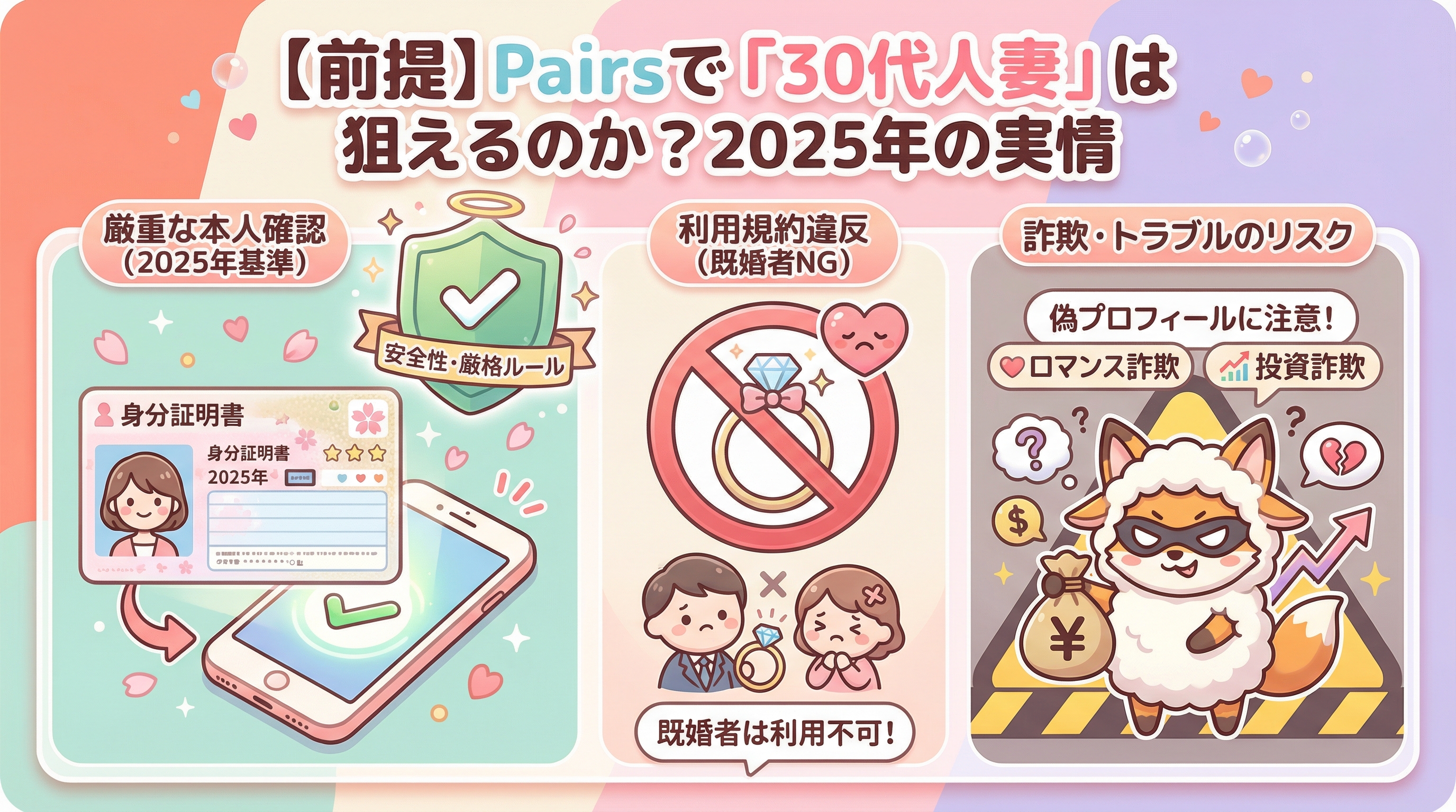 【前提】Pairsで「30代人妻」は狙えるのか?2025年の実情