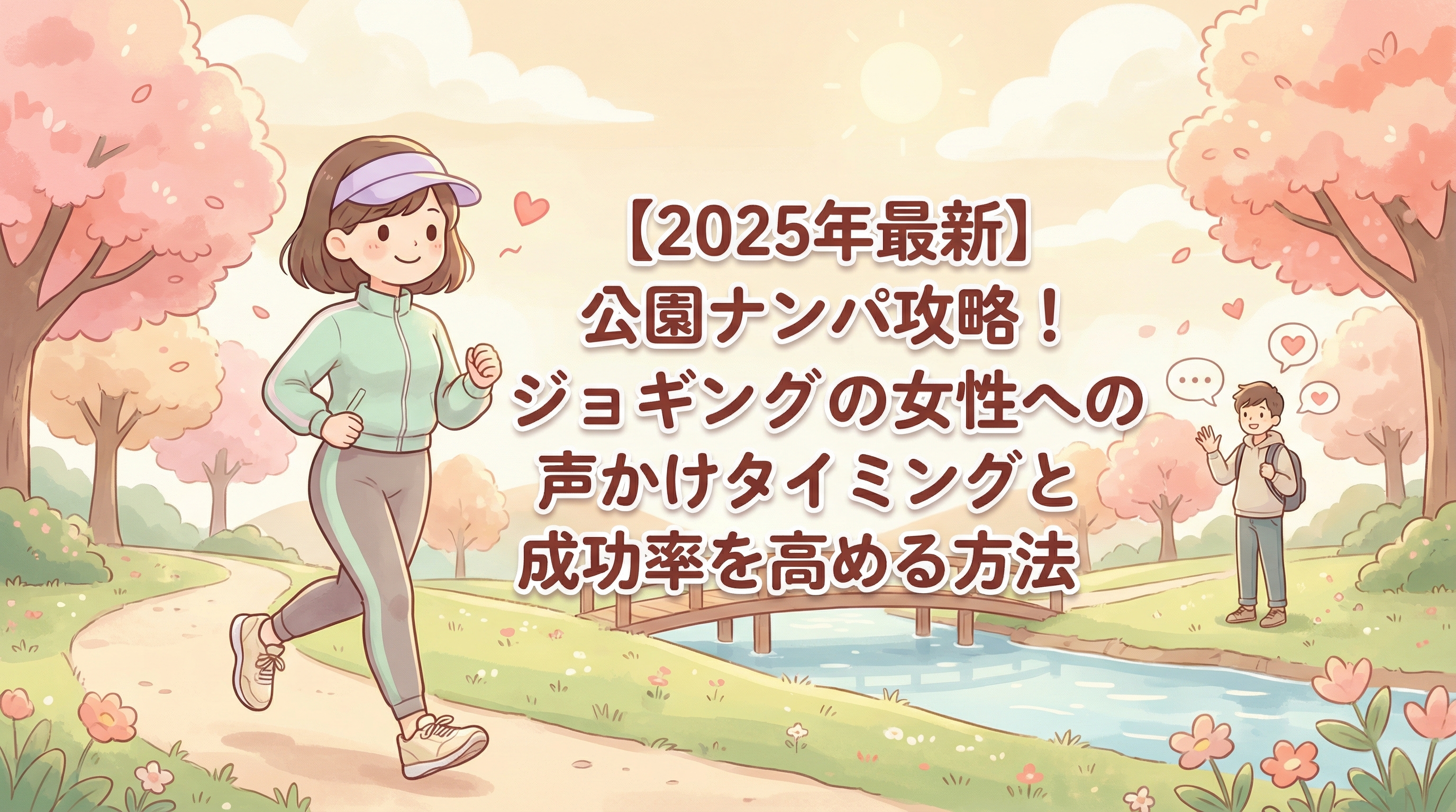 【2025年最新】公園ナンパ攻略！ジョギング中の女性への声かけタイミングと成功率を高める方法