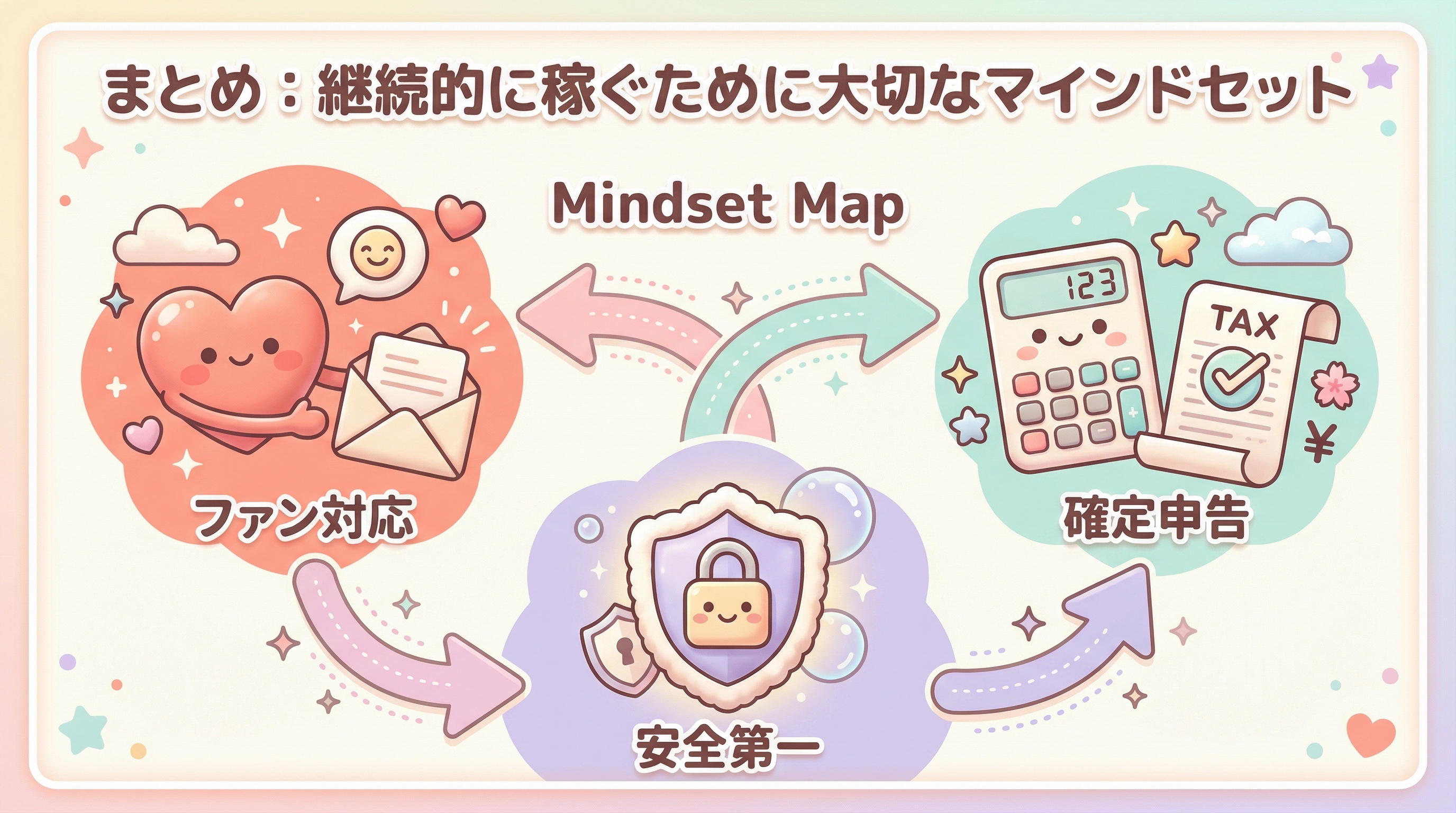 まとめ:継続的に稼ぐために大切なマインドセット
