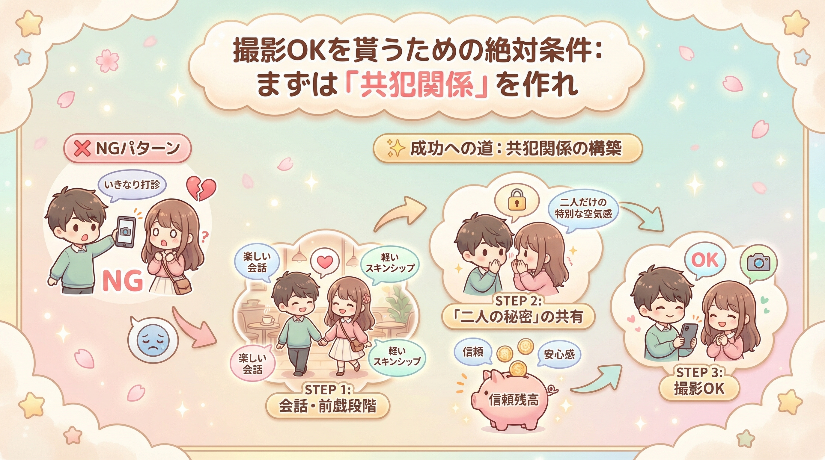 撮影OKを貰うための絶対条件：まずは「共犯関係」を作れ