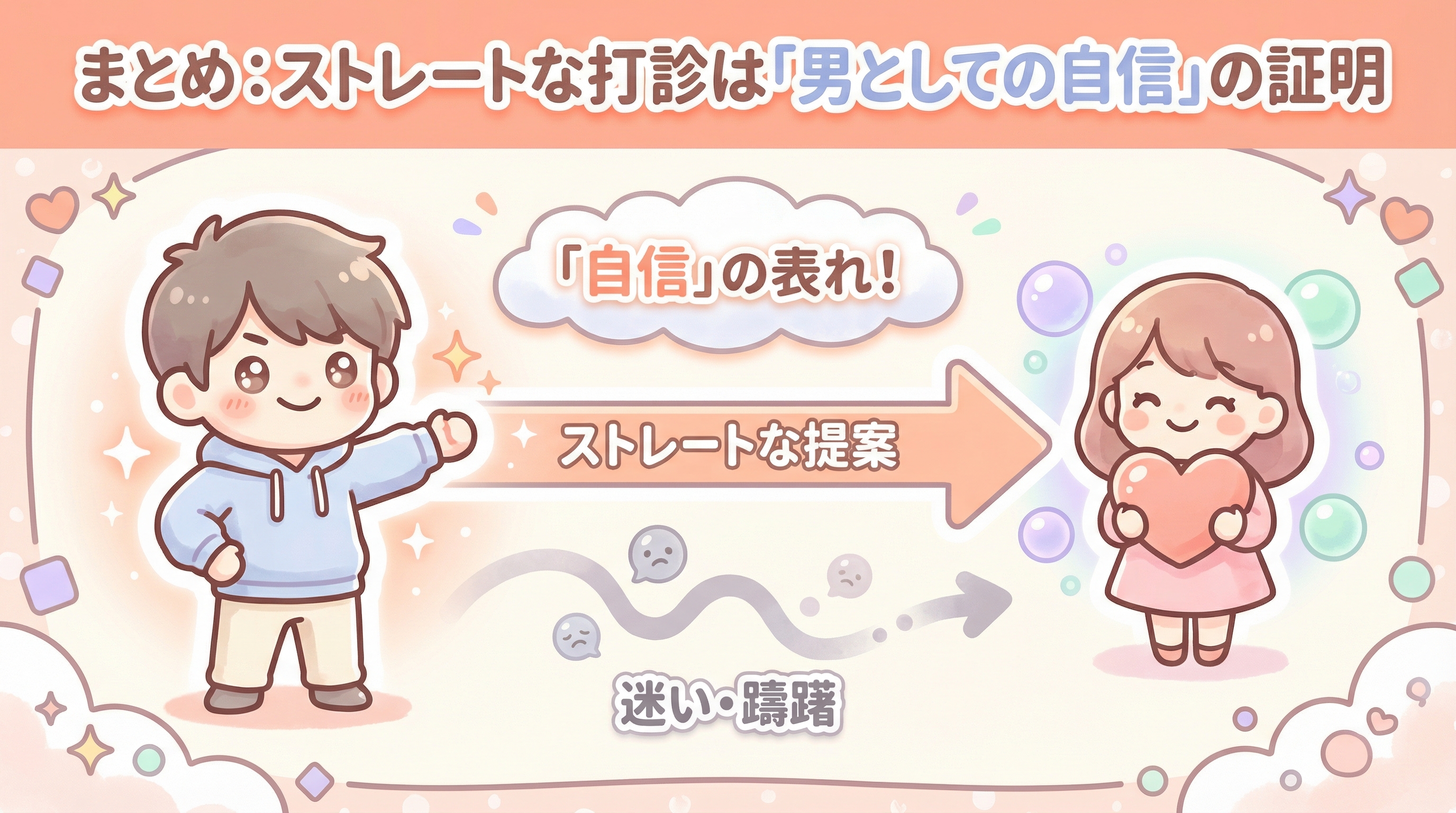 まとめ:ストレートな打診は「男としての自信」の証明