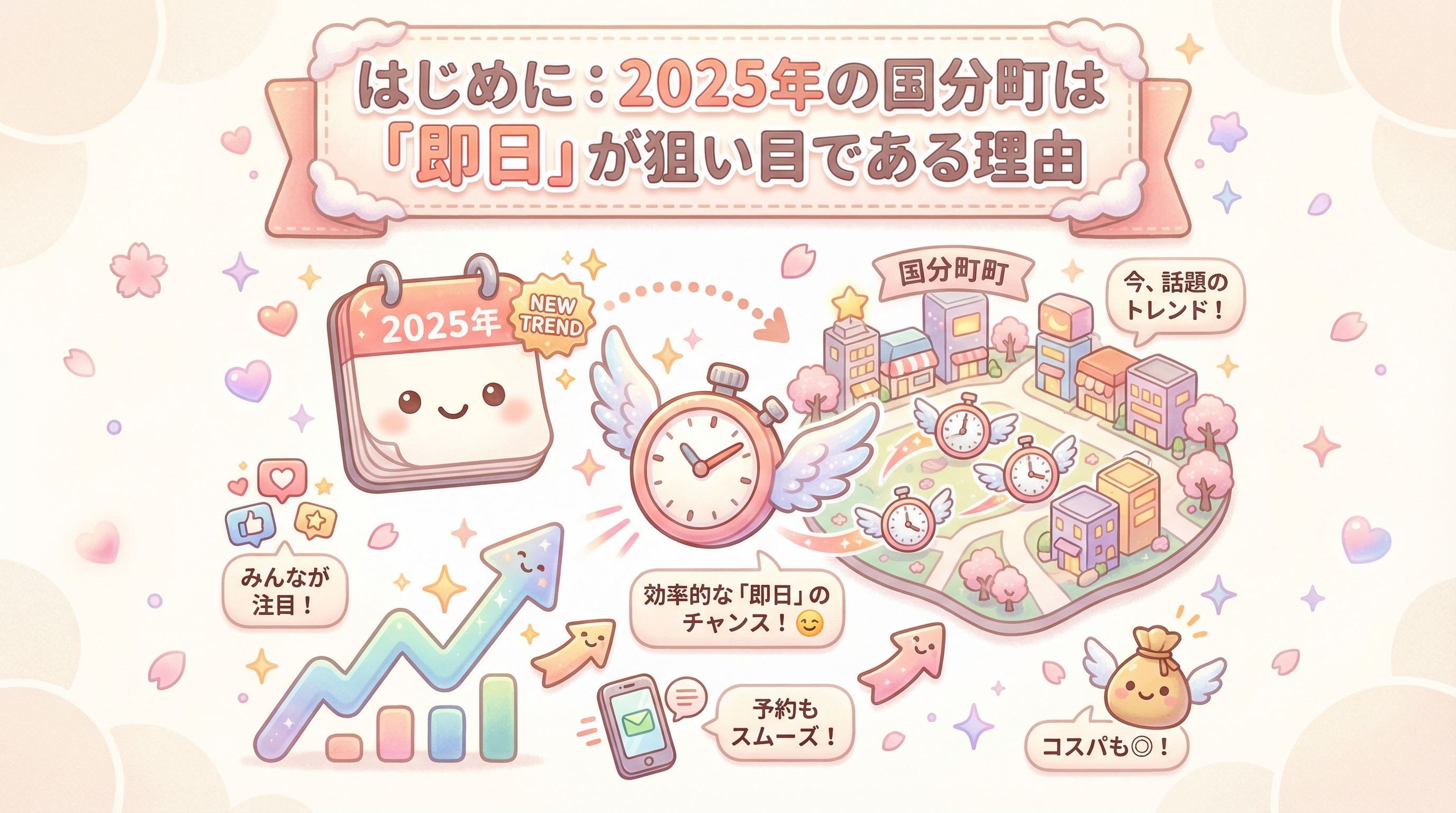 はじめに:2025年の国分町は「即日」が狙い目である理由