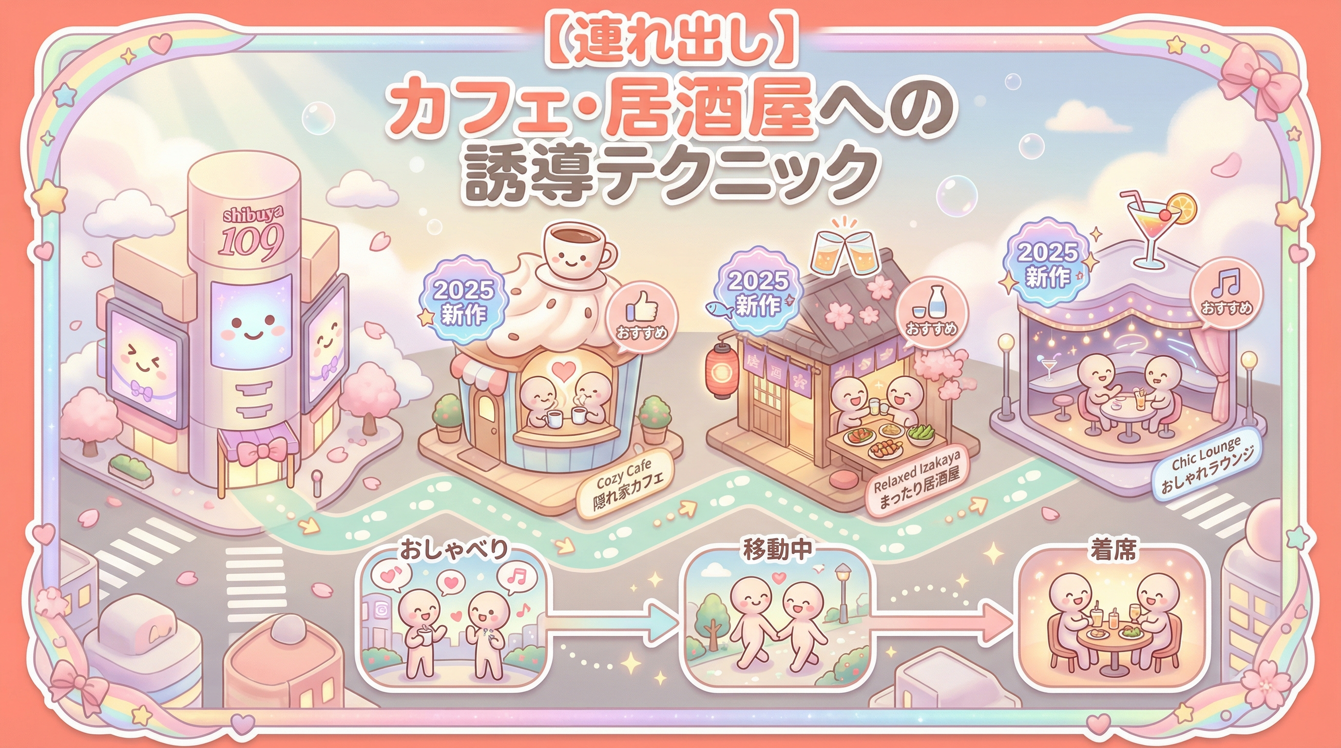 【連れ出し】カフェ・居酒屋への誘導テクニック