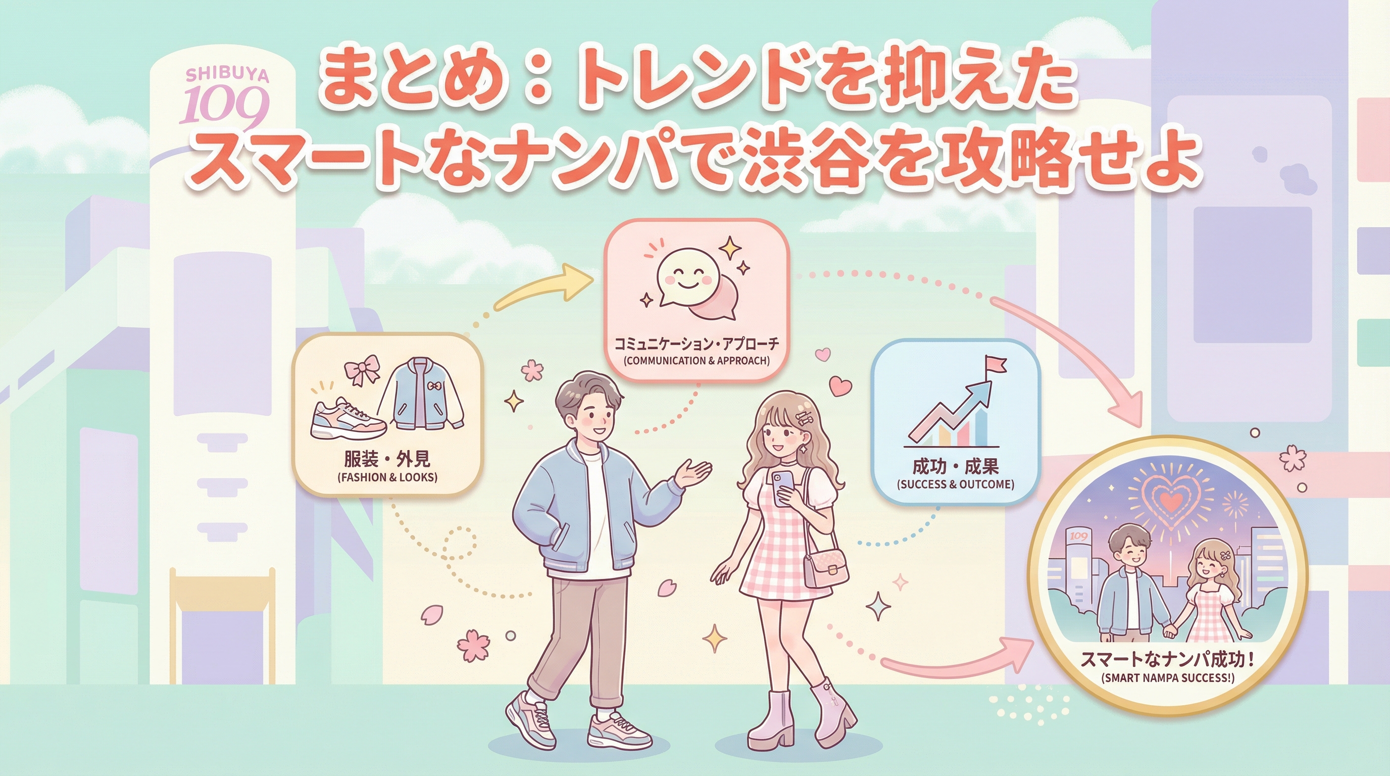 まとめ:トレンドを抑えたスマートなナンパで渋谷を攻略せよ