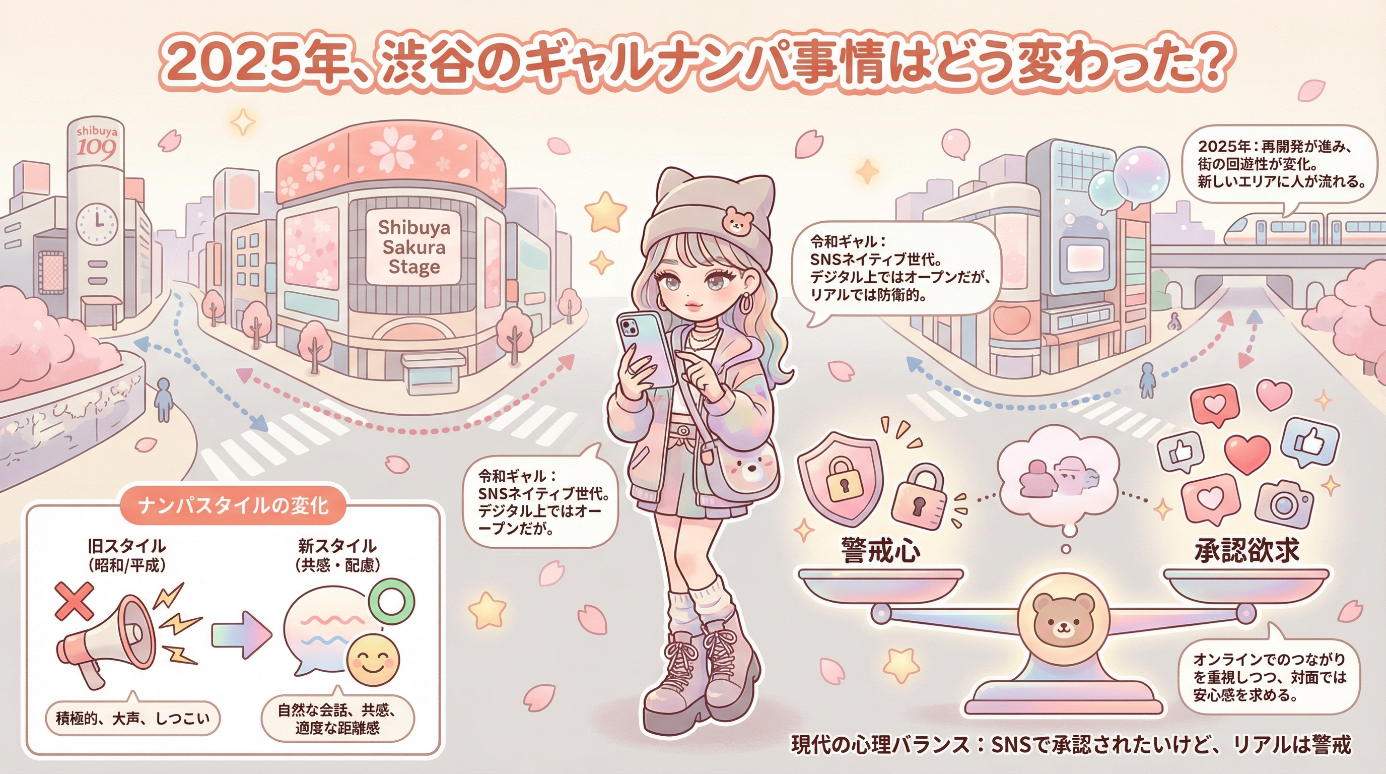 2025年、渋谷のギャルナンパ事情はどう変わった？