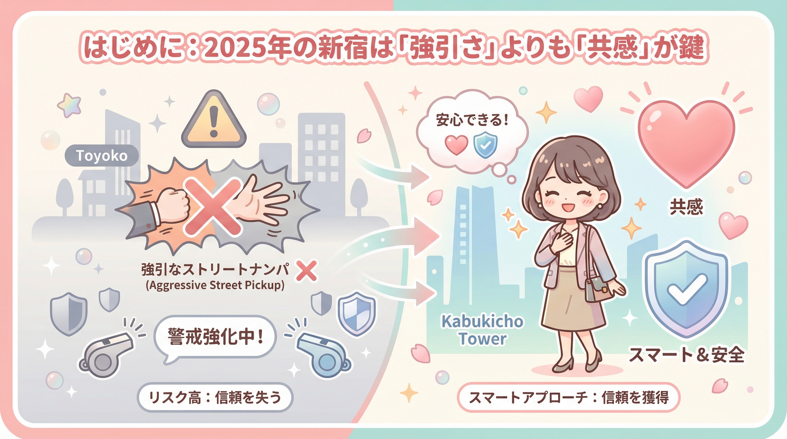 はじめに:2025年の新宿は「強引さ」よりも「共感」が鍵
