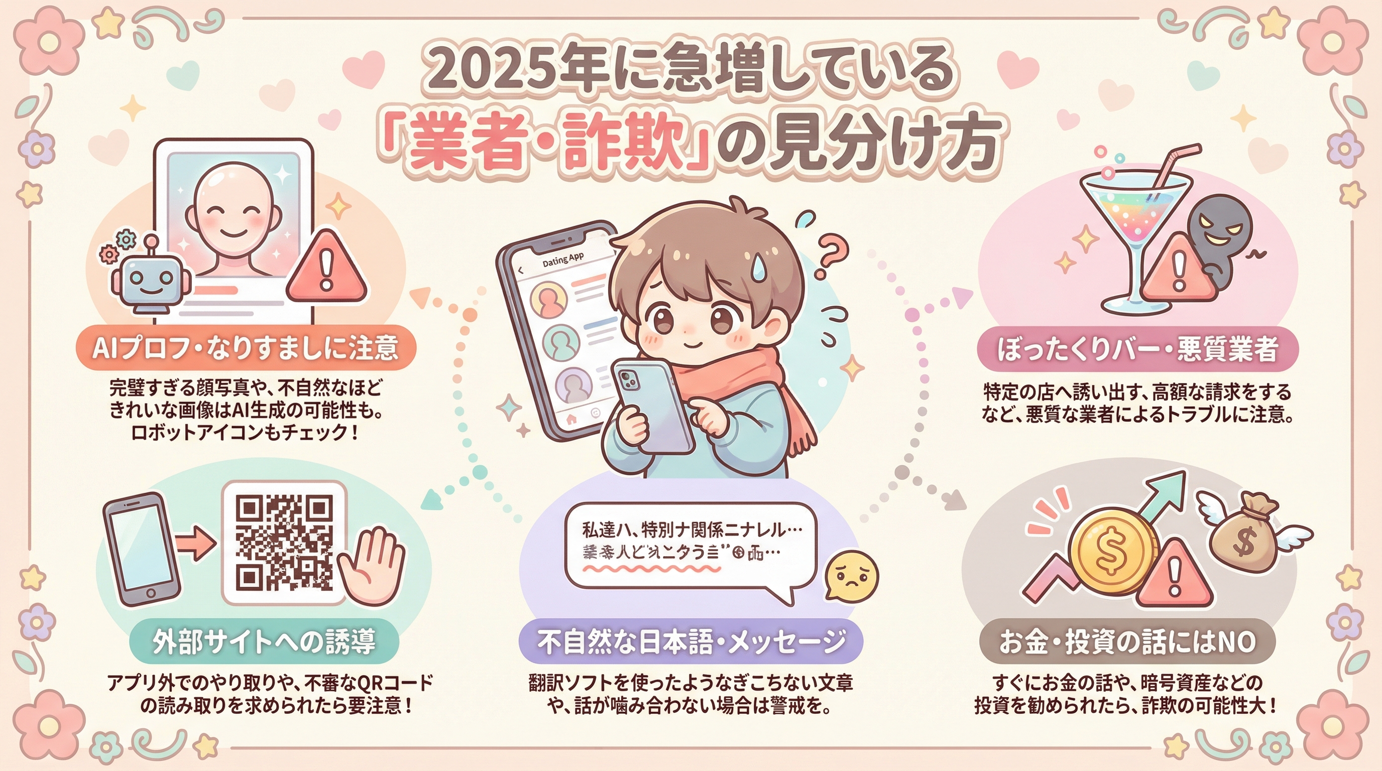 2025年に急増している「業者・詐欺」の見分け方