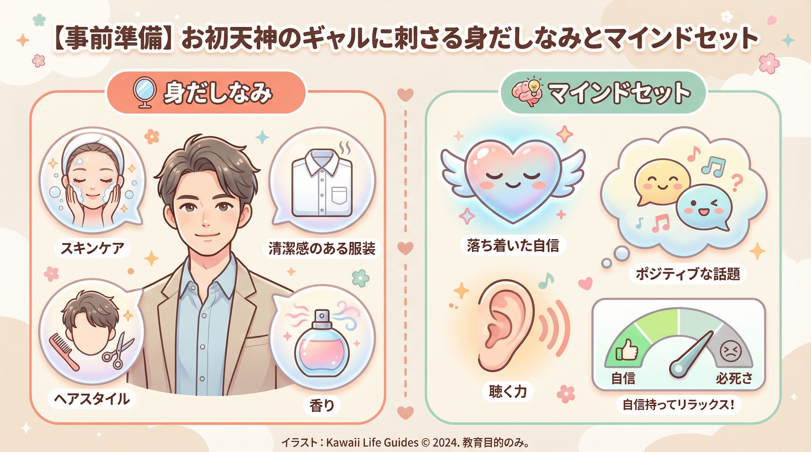 【事前準備】お初天神のギャルに刺さる身だしなみとマインドセット