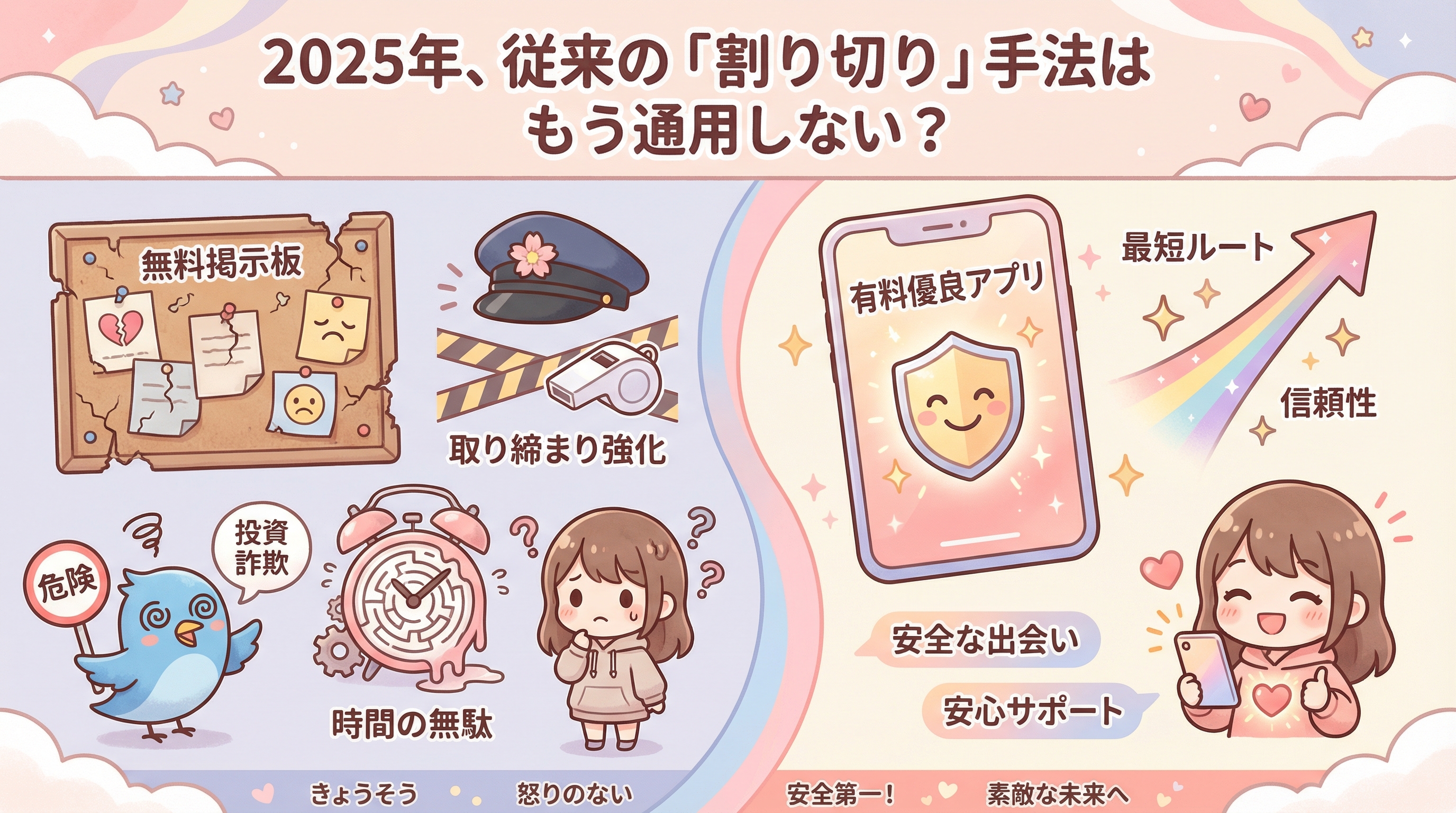 2025年、従来の「割り切り」手法はもう通用しない?