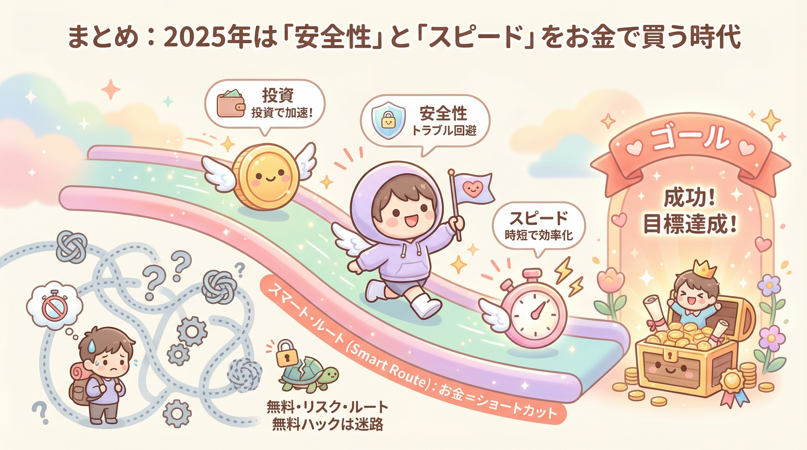 まとめ:2025年は「安全性」と「スピード」をお金で買う時代